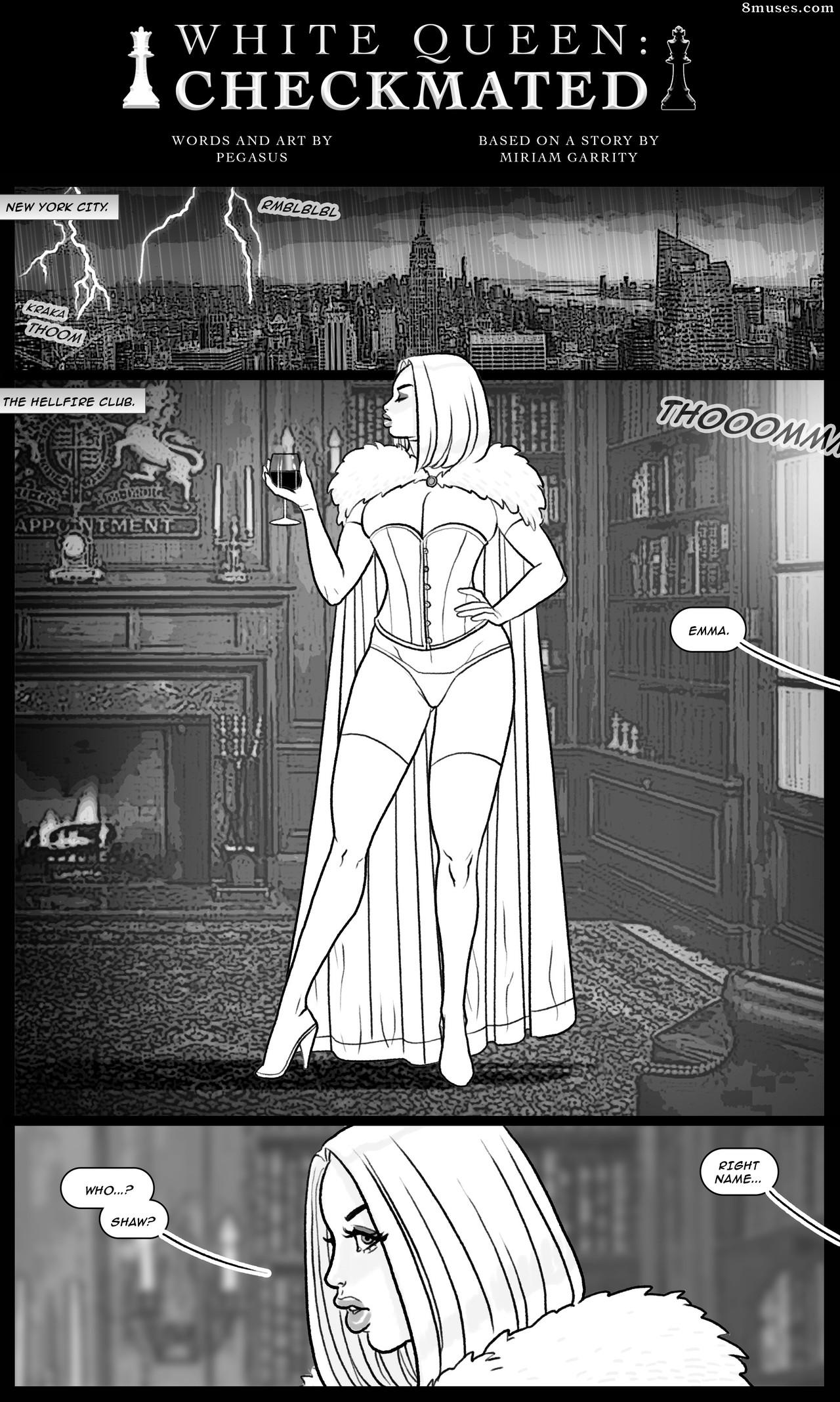 Pegasus Comics - Rainha branca - Xeque-mate - Página 1