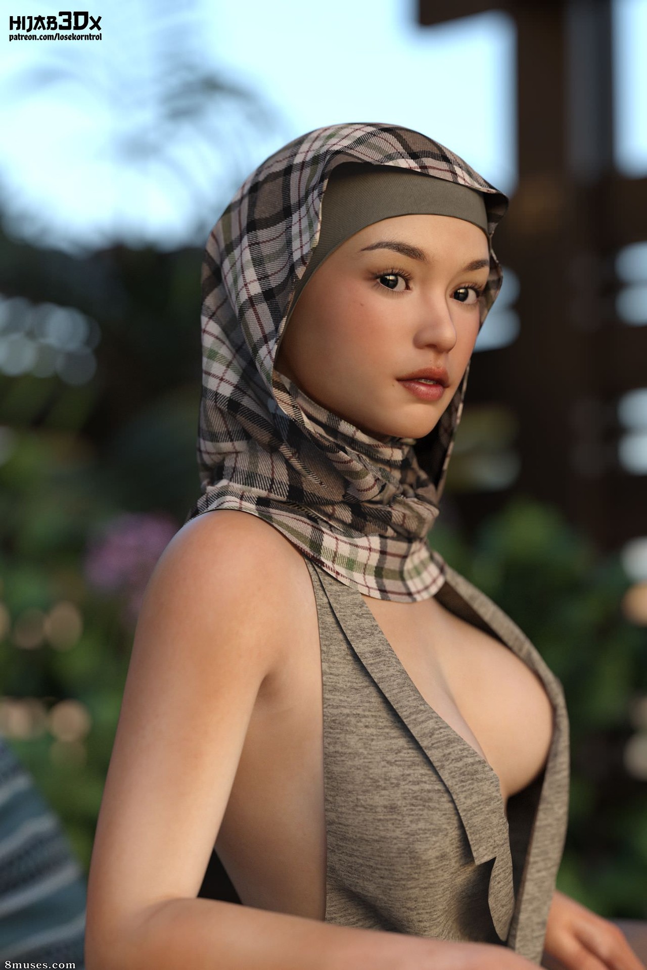 Hijab 3DX - Pérdida de control - Retrato de Losekorntrol - Página 12