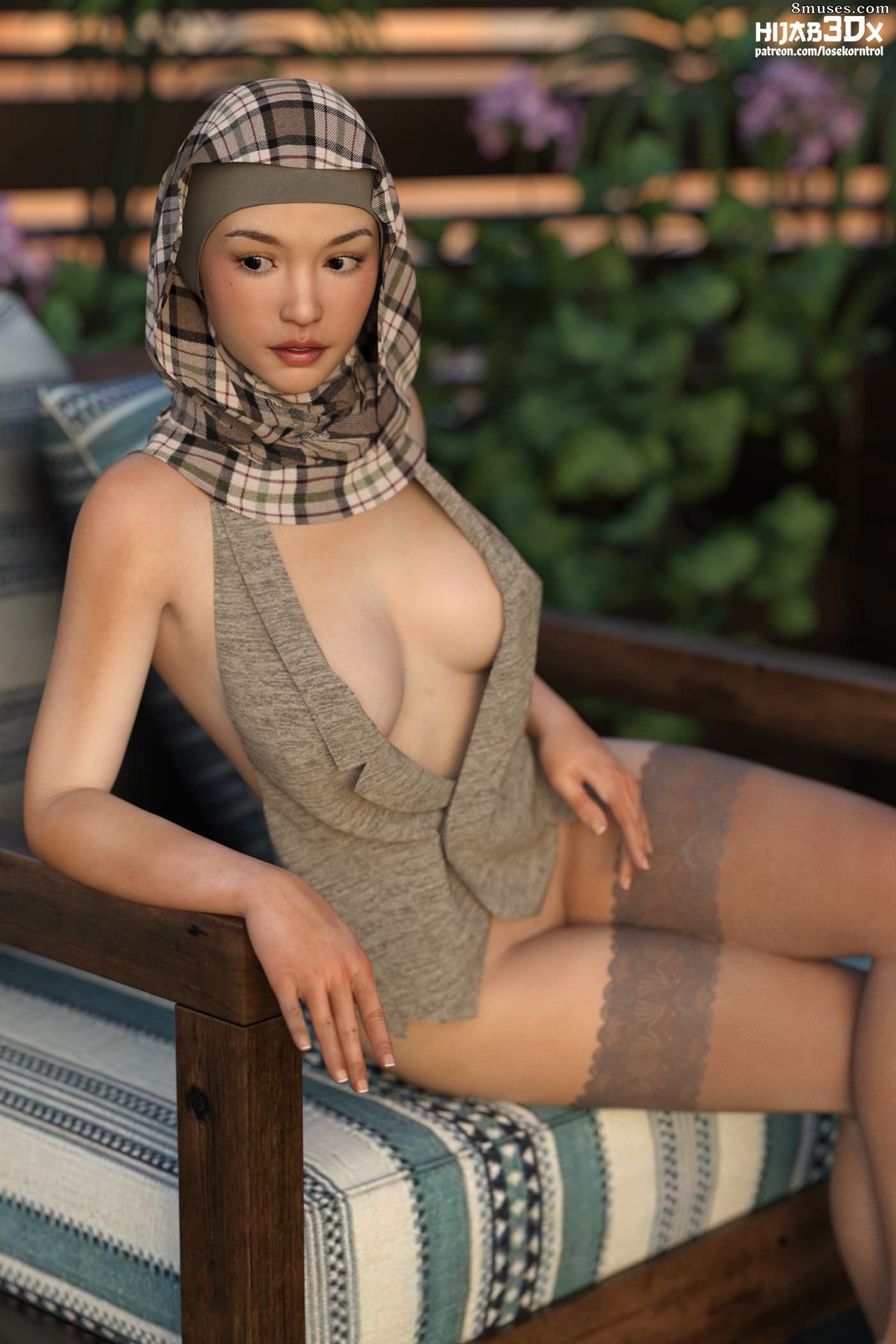 Hijab 3DX - Pérdida de control - Retrato de Losekorntrol - Página 10