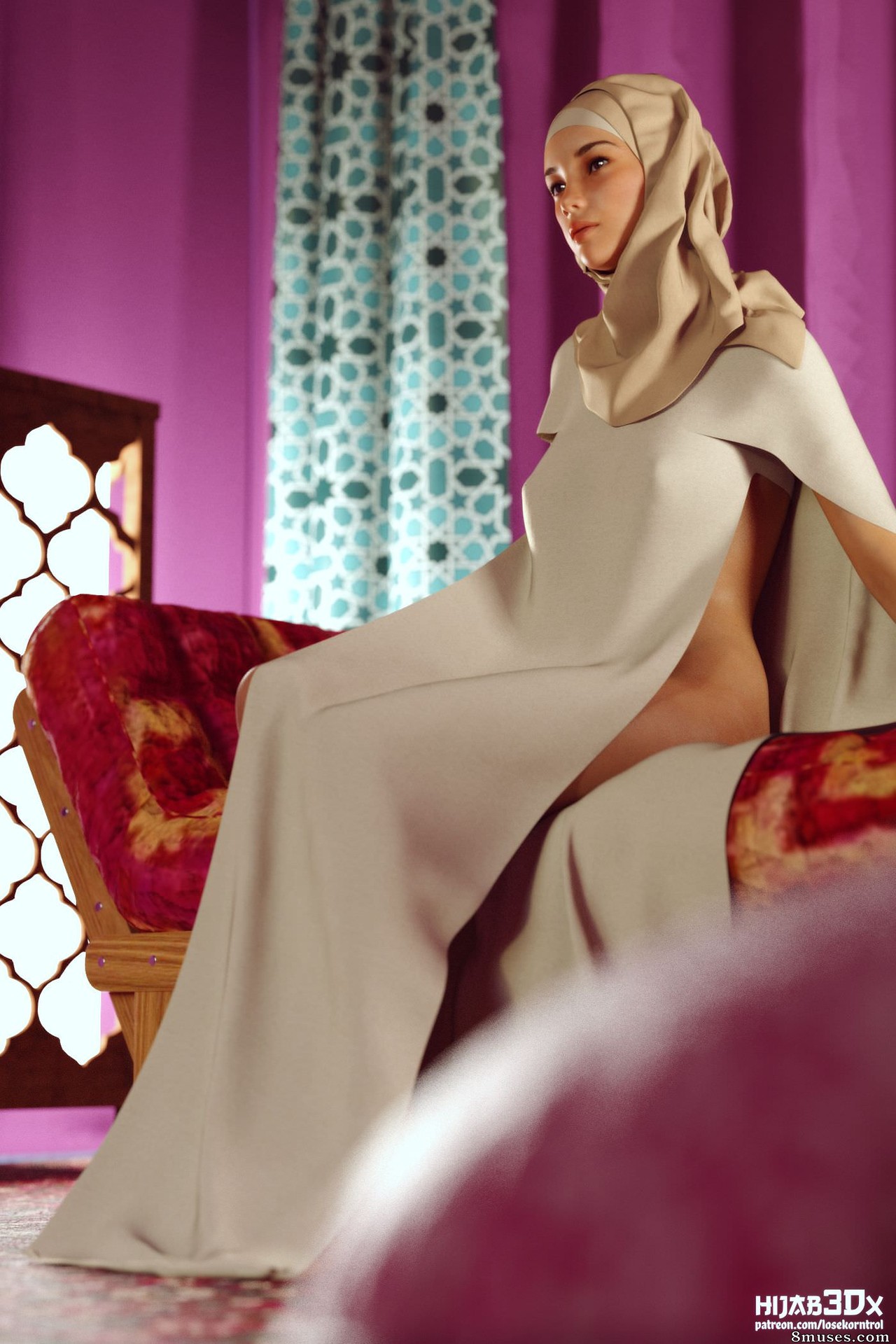 Hijab 3DX - Perda de controle - Losekorntrol PinUp - Página 5