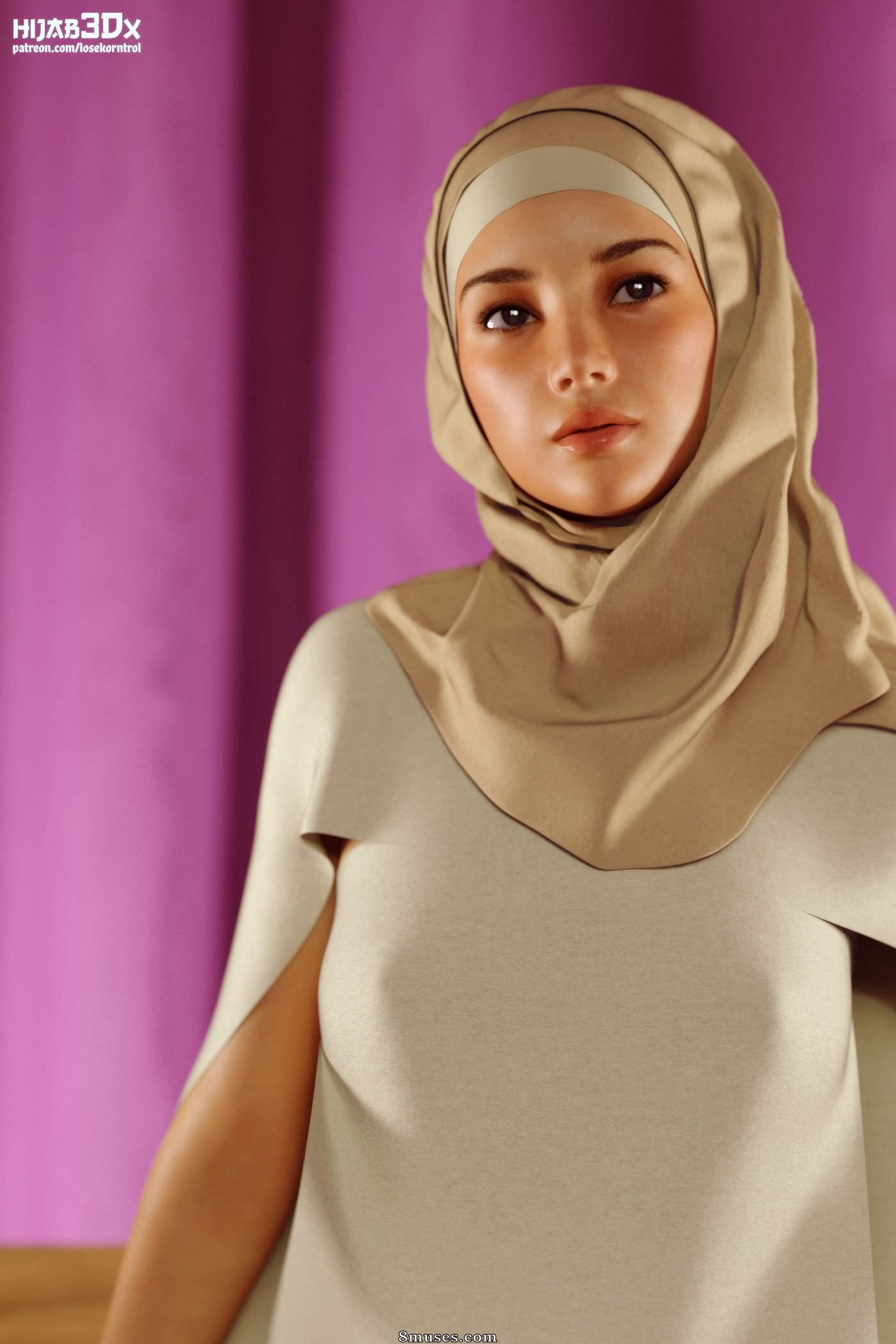 hijab 3DX 10 AM [LoseKorntrol, Hijab 3DX] - 5 - english - エロ２次画像