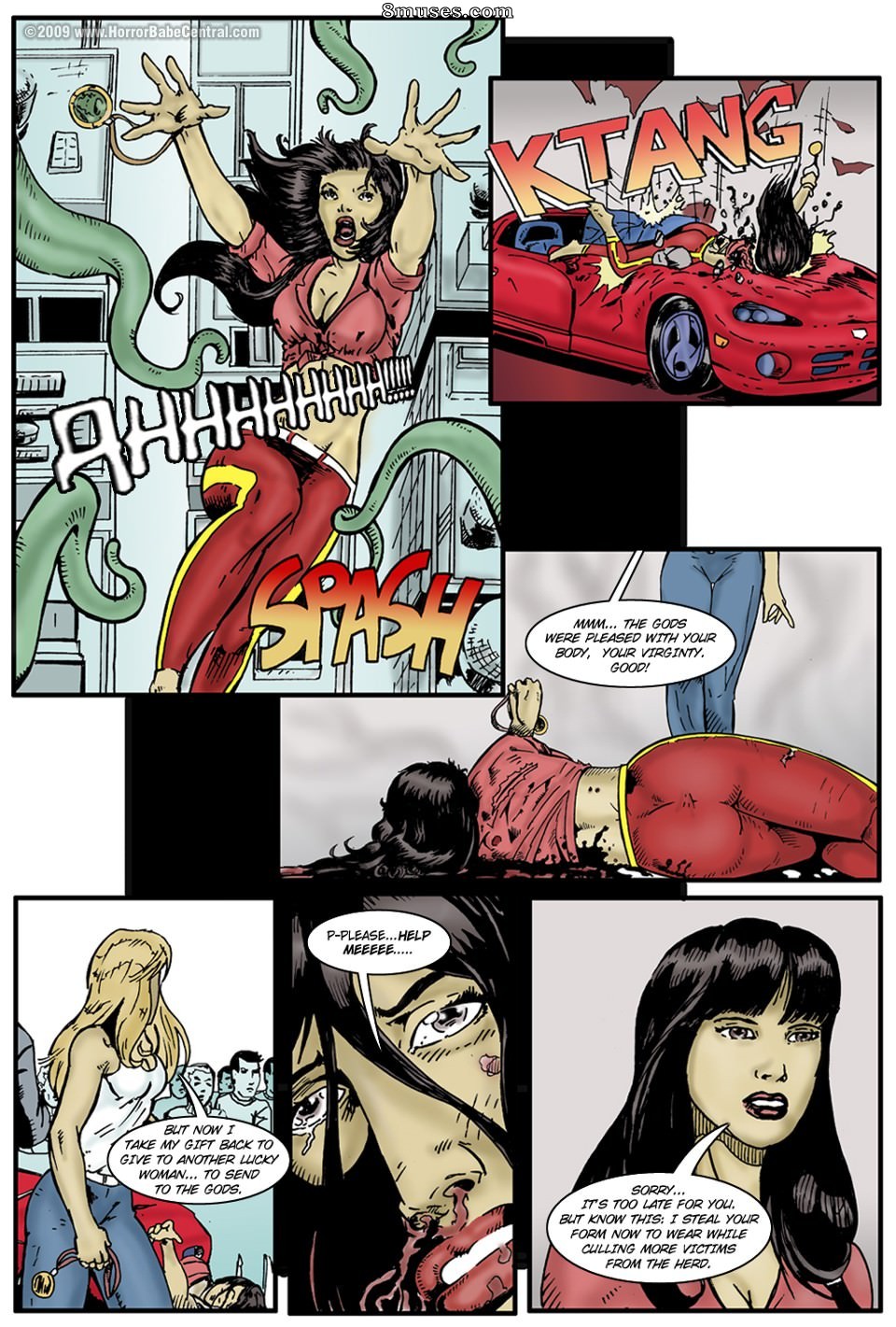 Horror Babe Central - The Amulet - Page 5