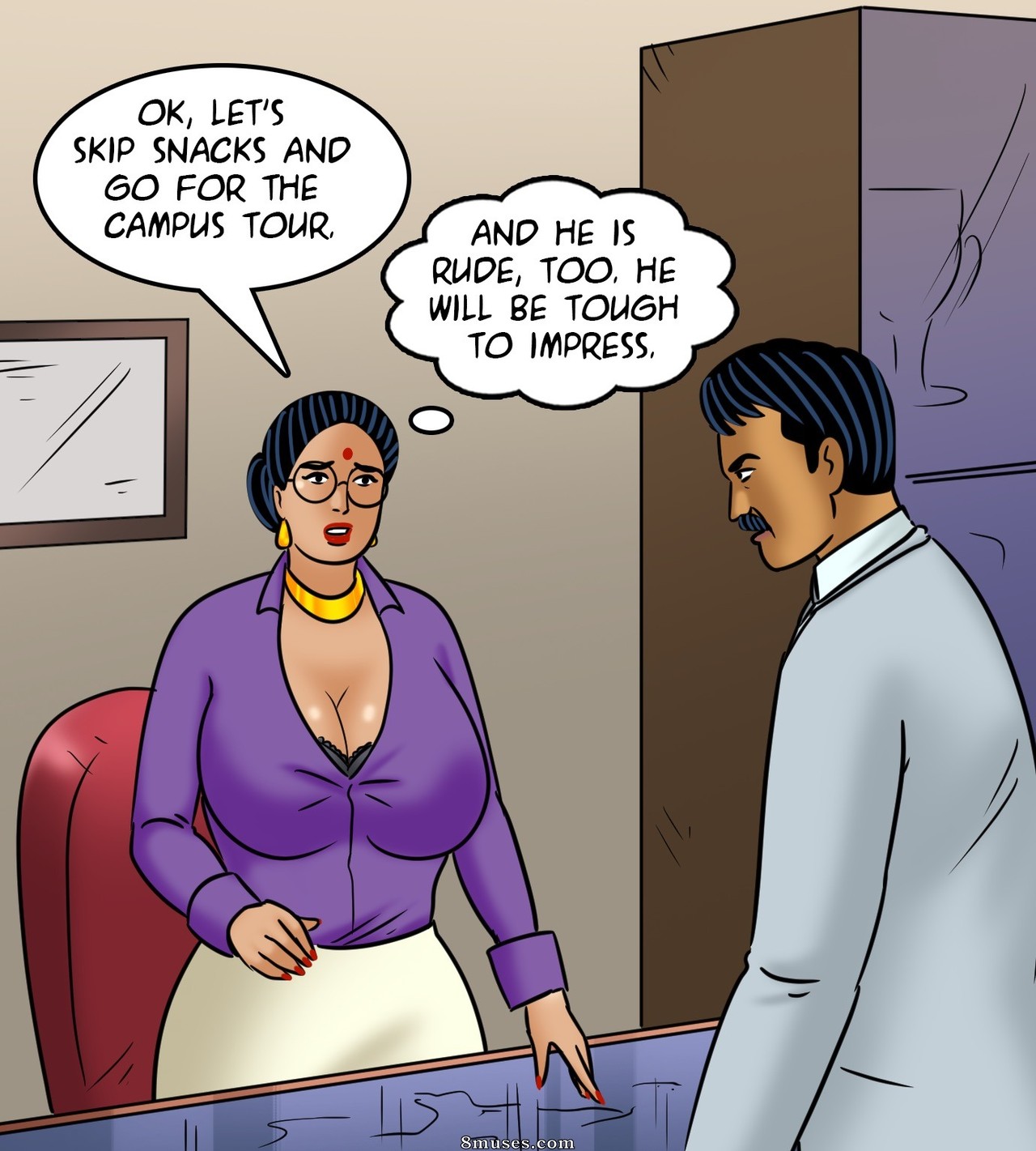 Velamma Dreams - Issue 19 - Admissions Open at Dream College - Page 47