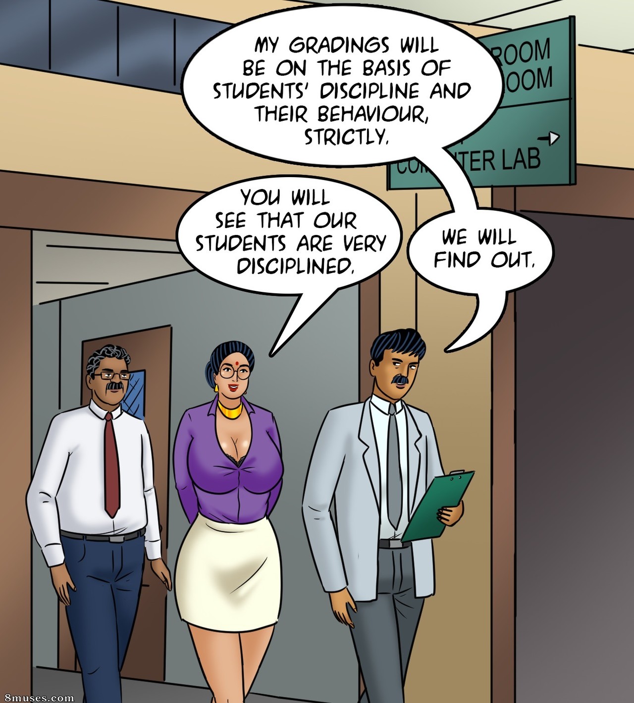 Velamma Dreams - Issue 19 - Admissions Open at Dream College - Page 50