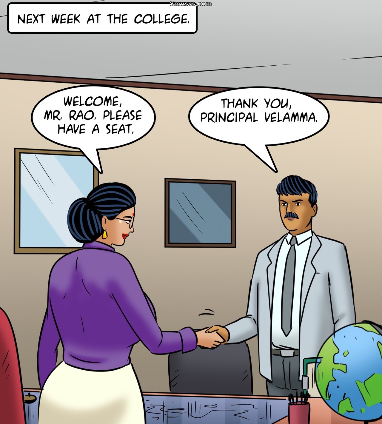 Velamma Dreams - Issue 19 - Admissions Open at Dream College - Page 43