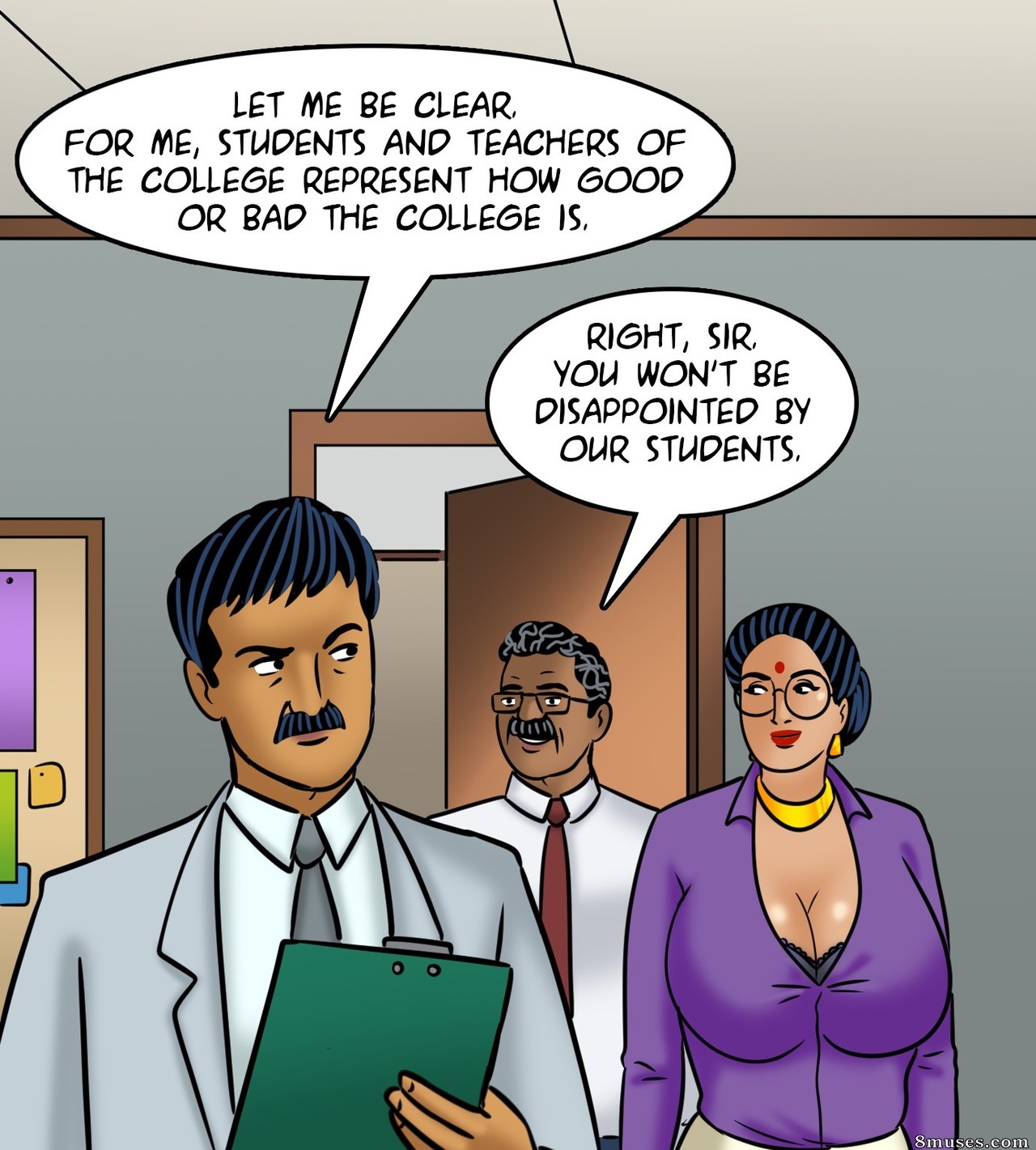 Velamma Dreams - Issue 19 - Admissions Open at Dream College - Page 49