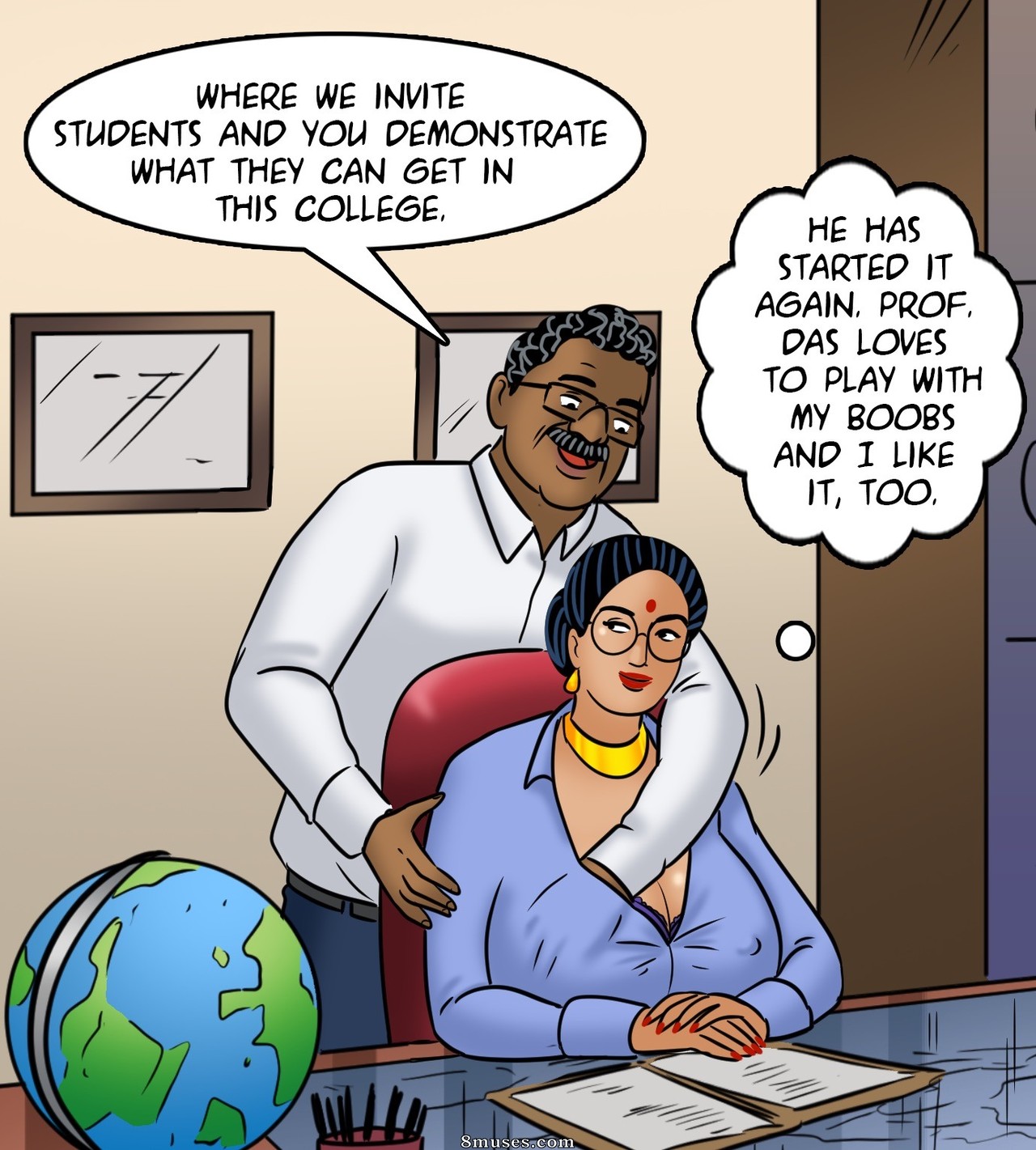 Velamma Dreams - Issue 19 - Admissions Open at Dream College - Page 28