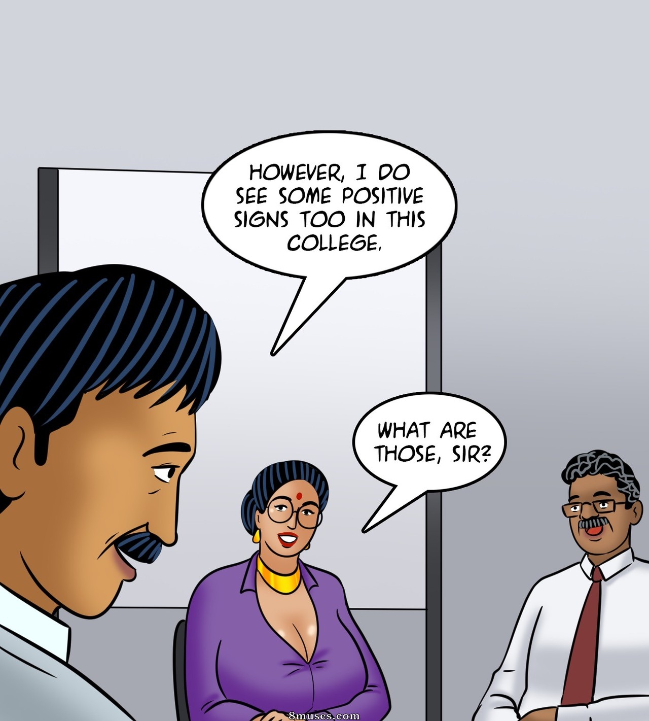 Page 86 | Velamma-Comics/Velamma-Dreams/Issue-19-Admissions-Open-at-Dream-College  | 8muses - Sex Comics