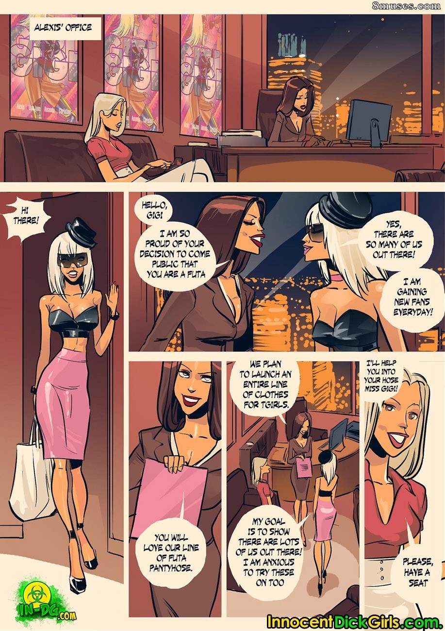 Innocent Dickgirls Comics - Girl GIGI - Page 2