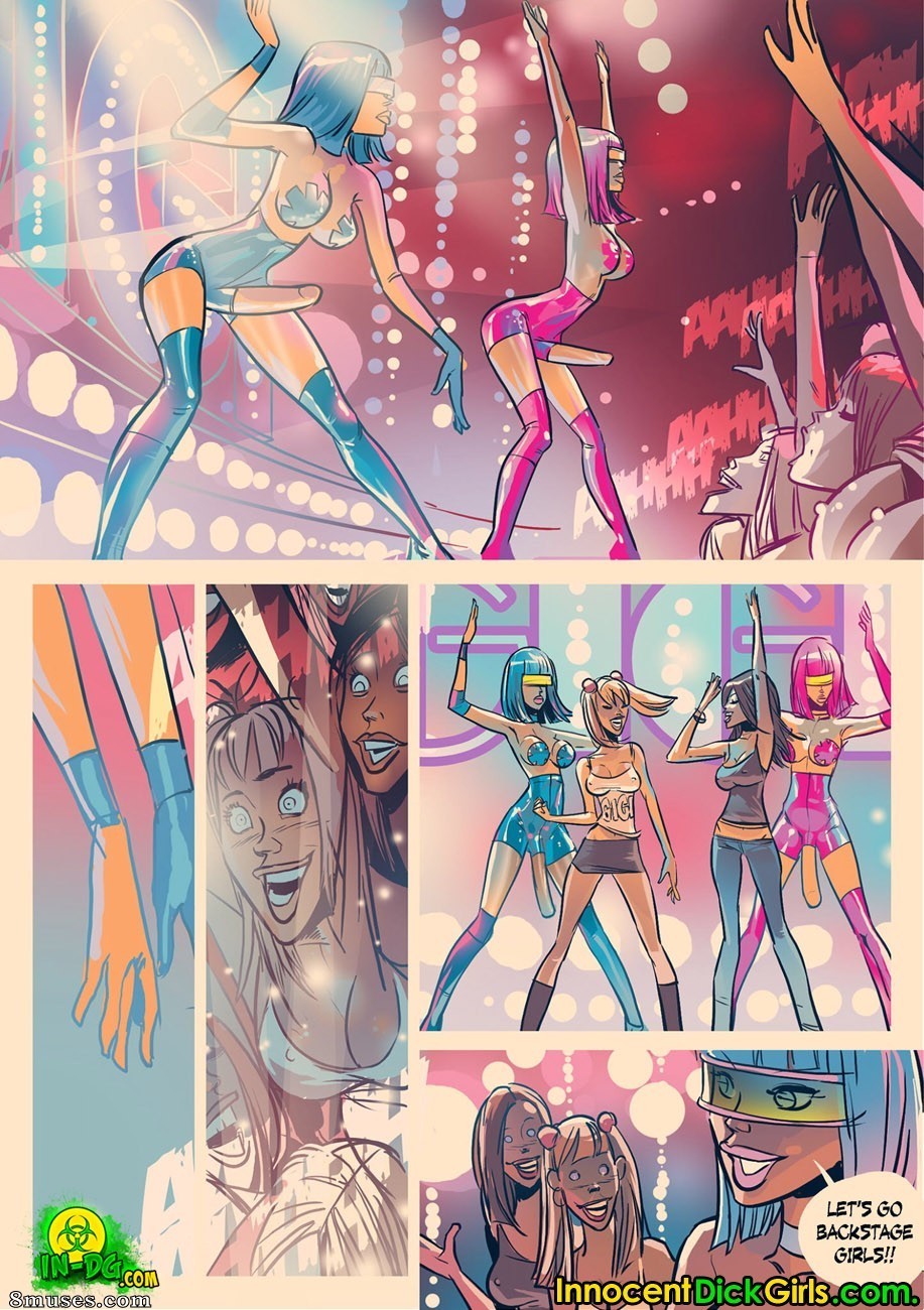 Innocent Dickgirls Comics - Girl GIGI - Page 9