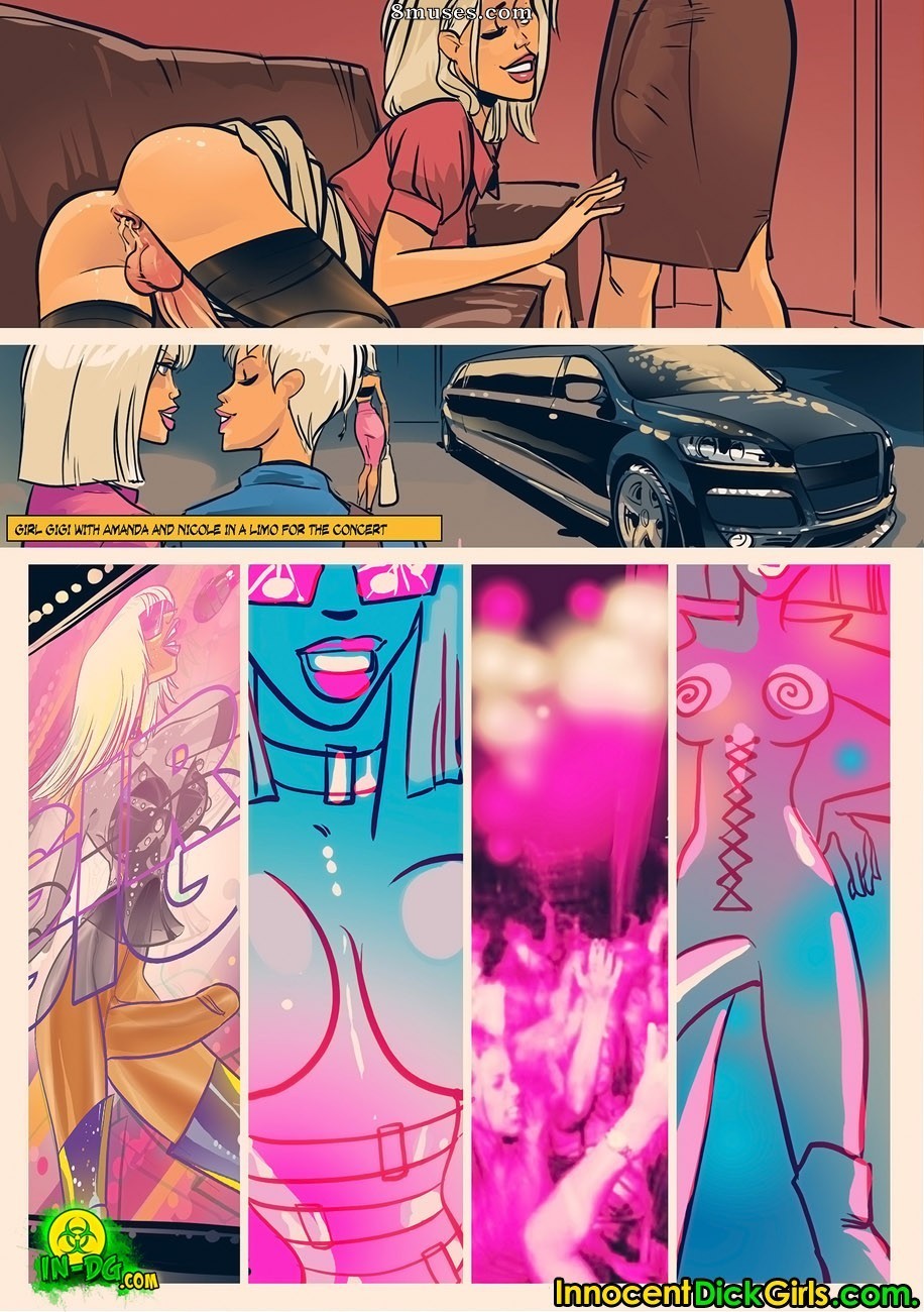 Innocent Dickgirls Comics - Girl GIGI - Page 7