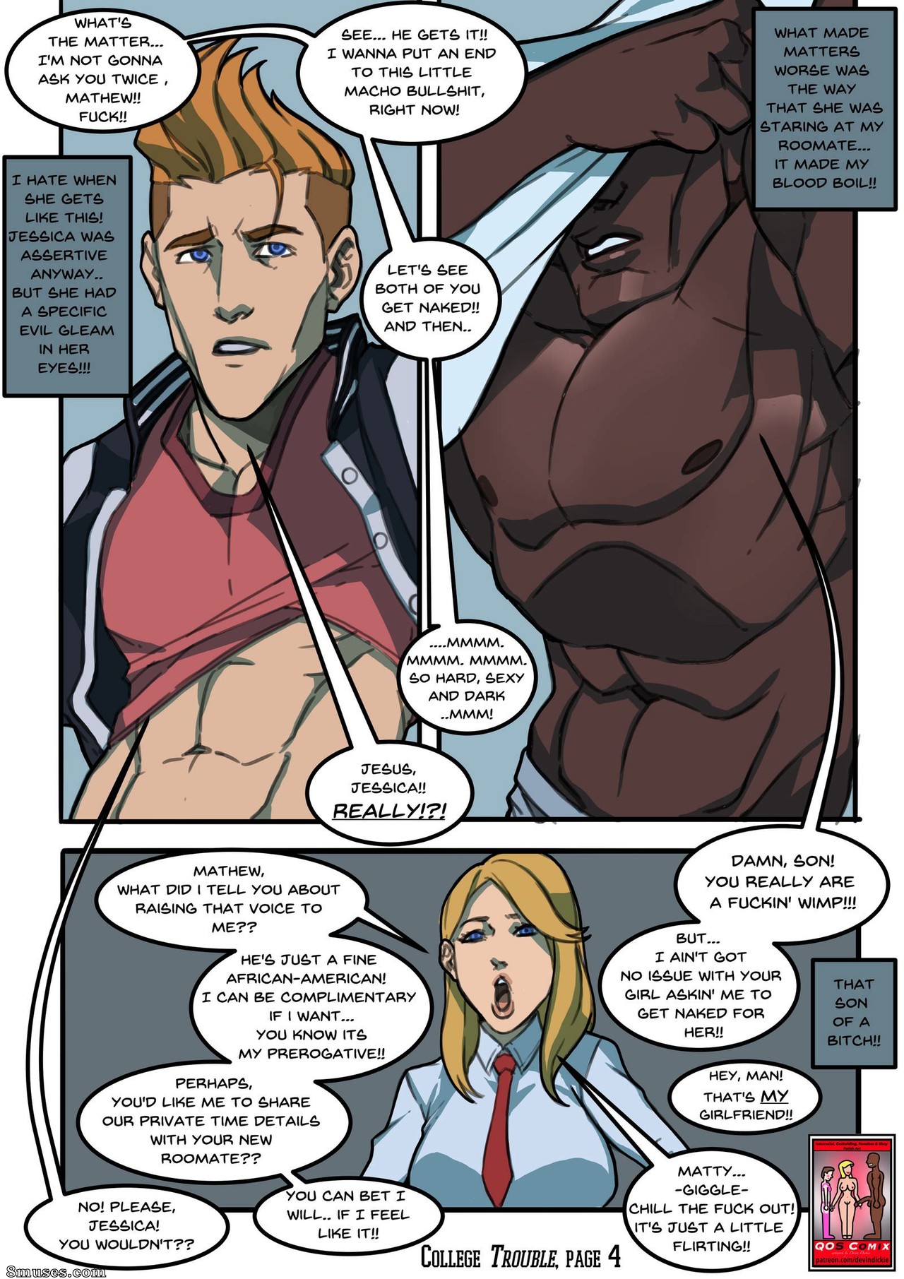 Devin Dickie Comics - College Trouble - Page 5