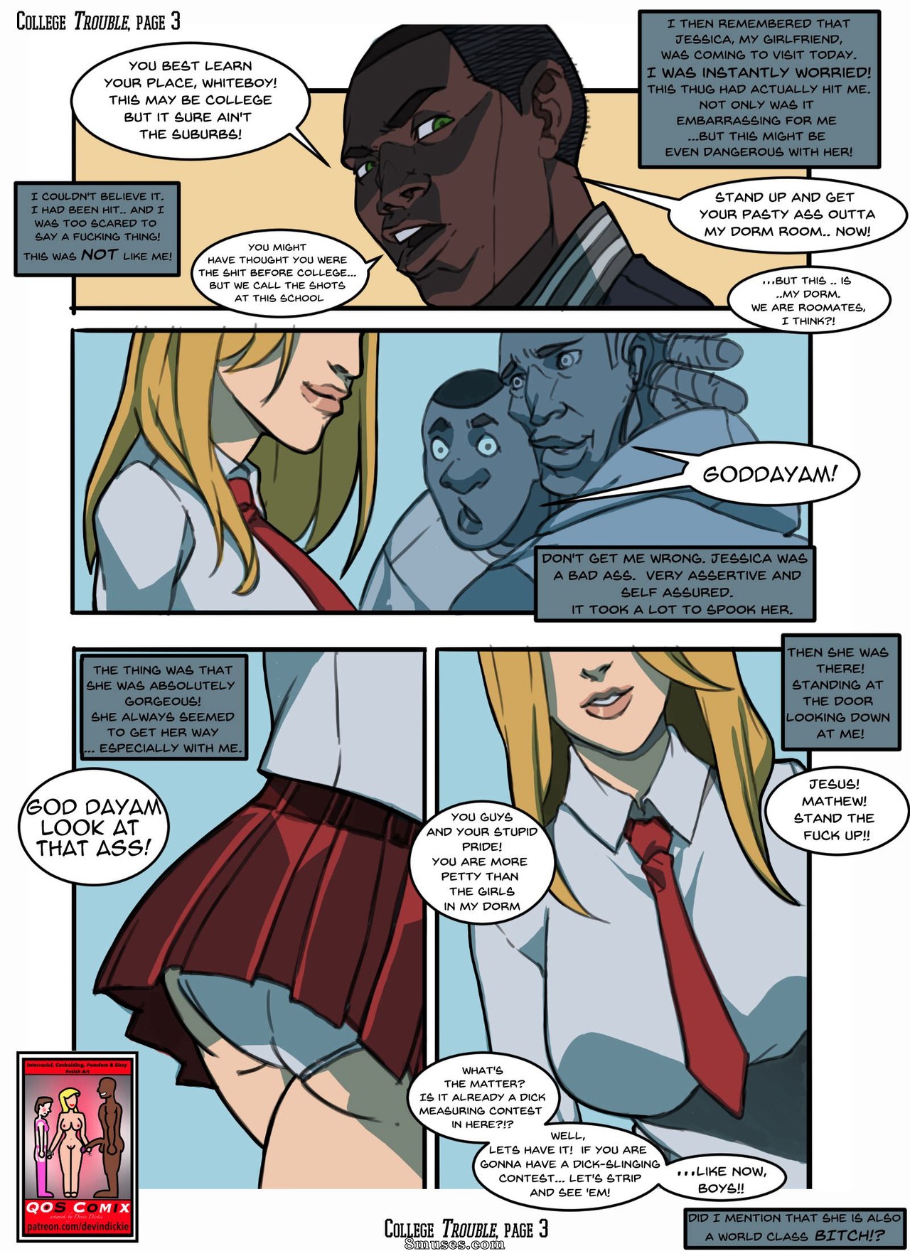 Devin Dickie Comics - College Trouble - Page 4