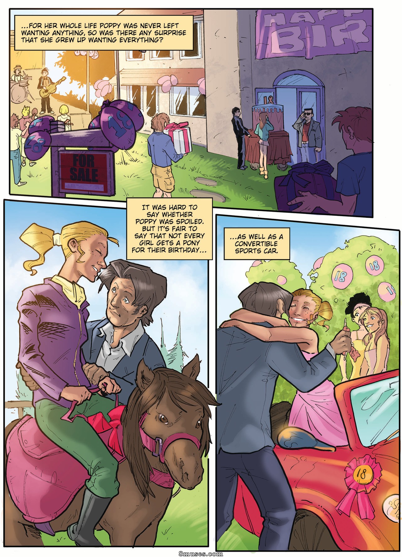 Expansionfan Comics - Garota materialista - Página 3