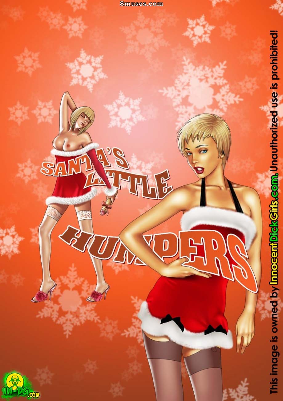 Innocent Dickgirls Comics - Santas Little Humpers - Page 1