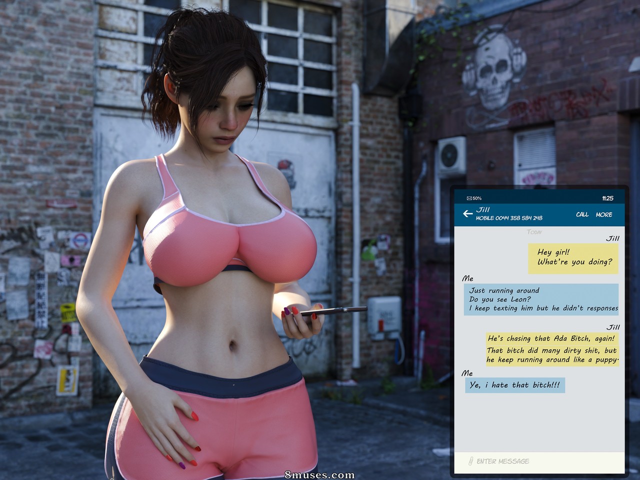 Faceman3D - Claire & Lucky Bum Guy - Page 3