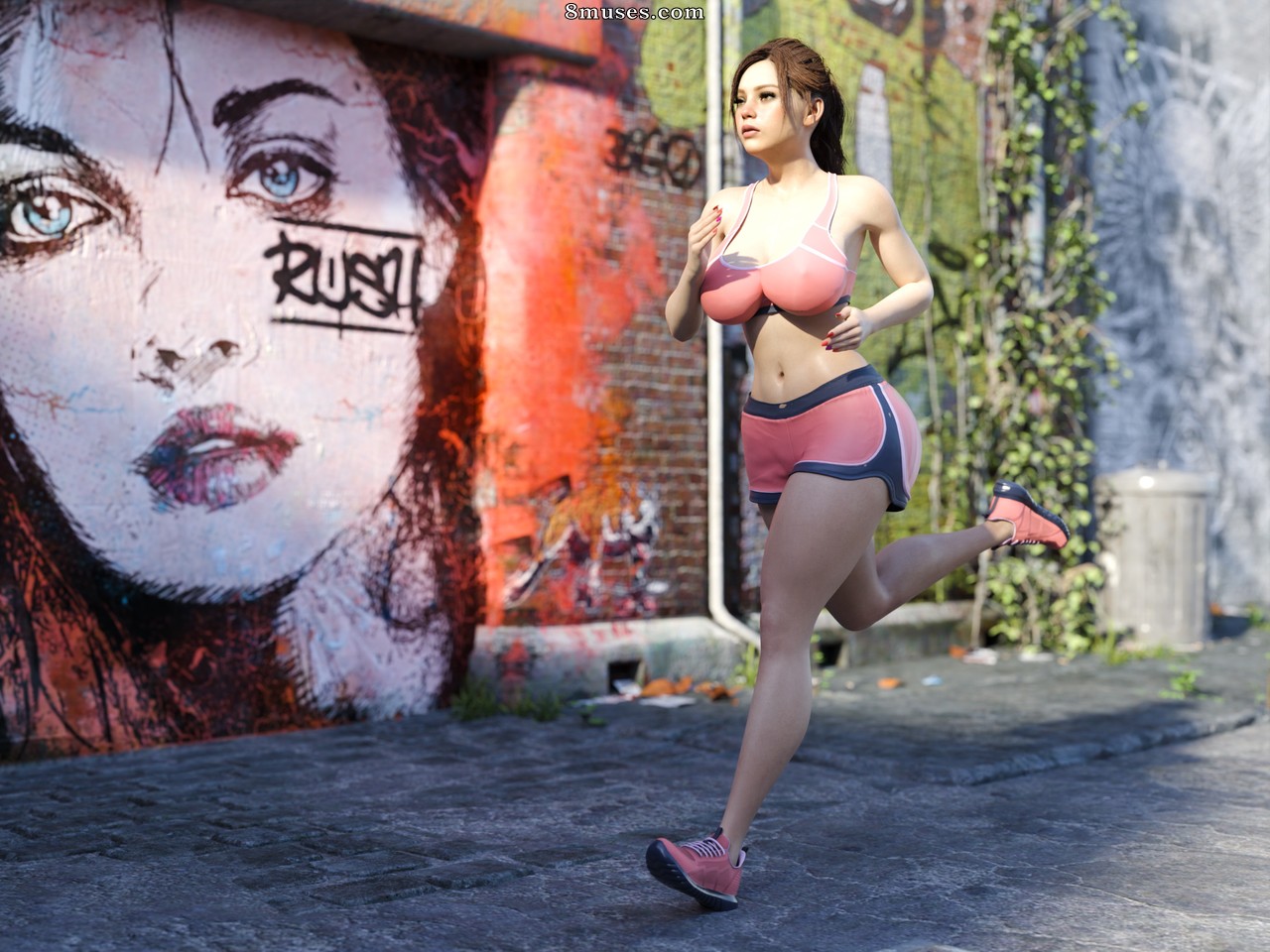 Faceman3D - Claire & Lucky Bum Guy - Page 1