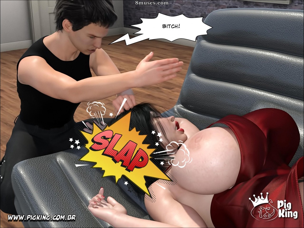 PigKing - CrazyDad Comics - Perverted Housewife - Page 35