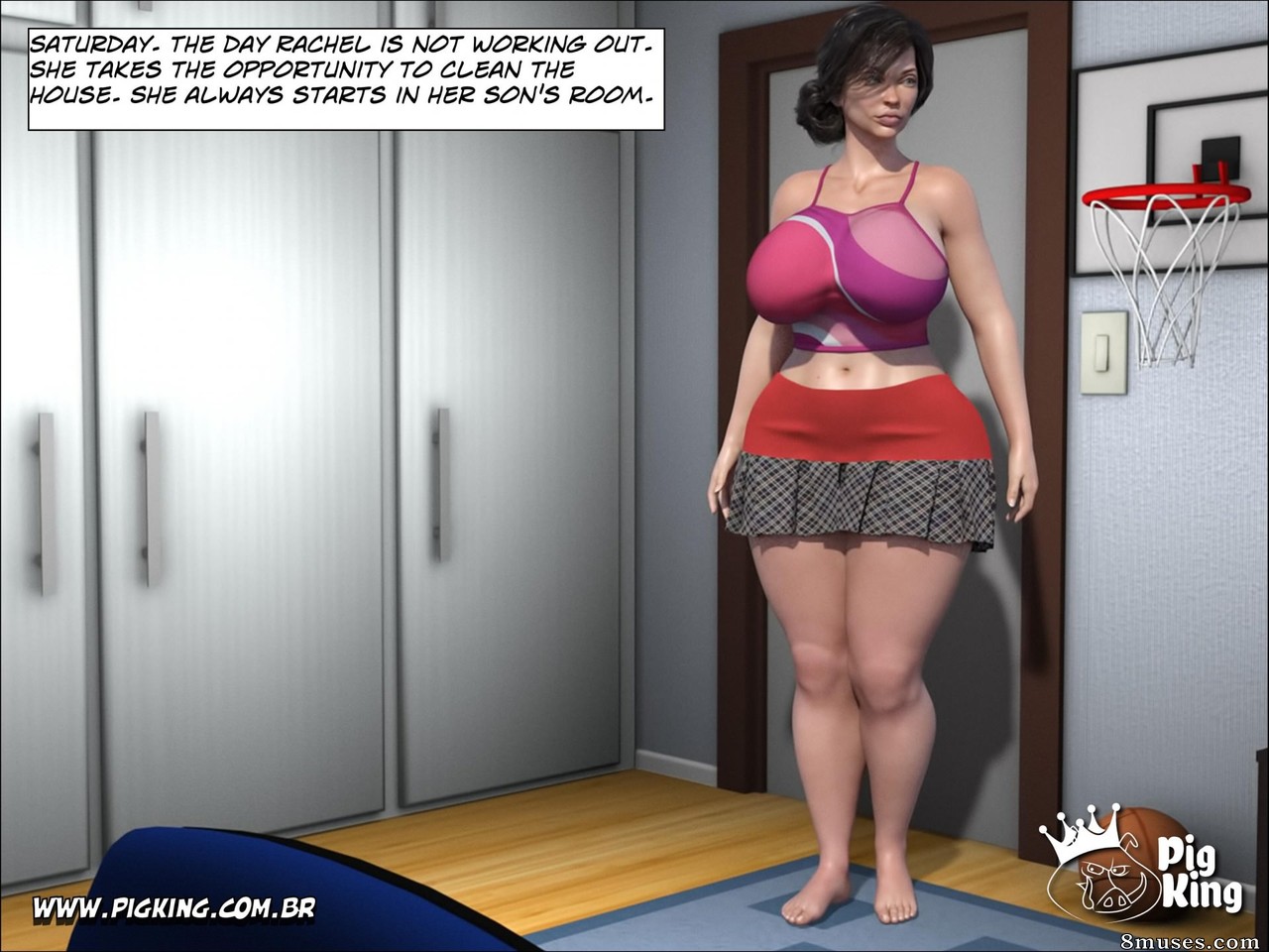 PigKing - CrazyDad Comics - Perverted Housewife - Page 4