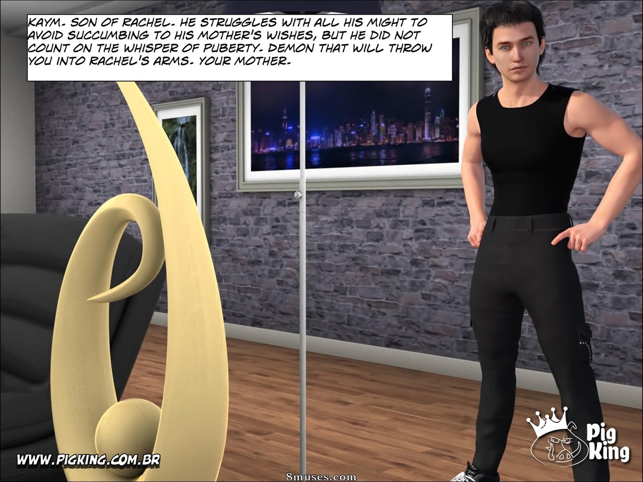 PigKing - CrazyDad Comics - Perverted Housewife - Page 3