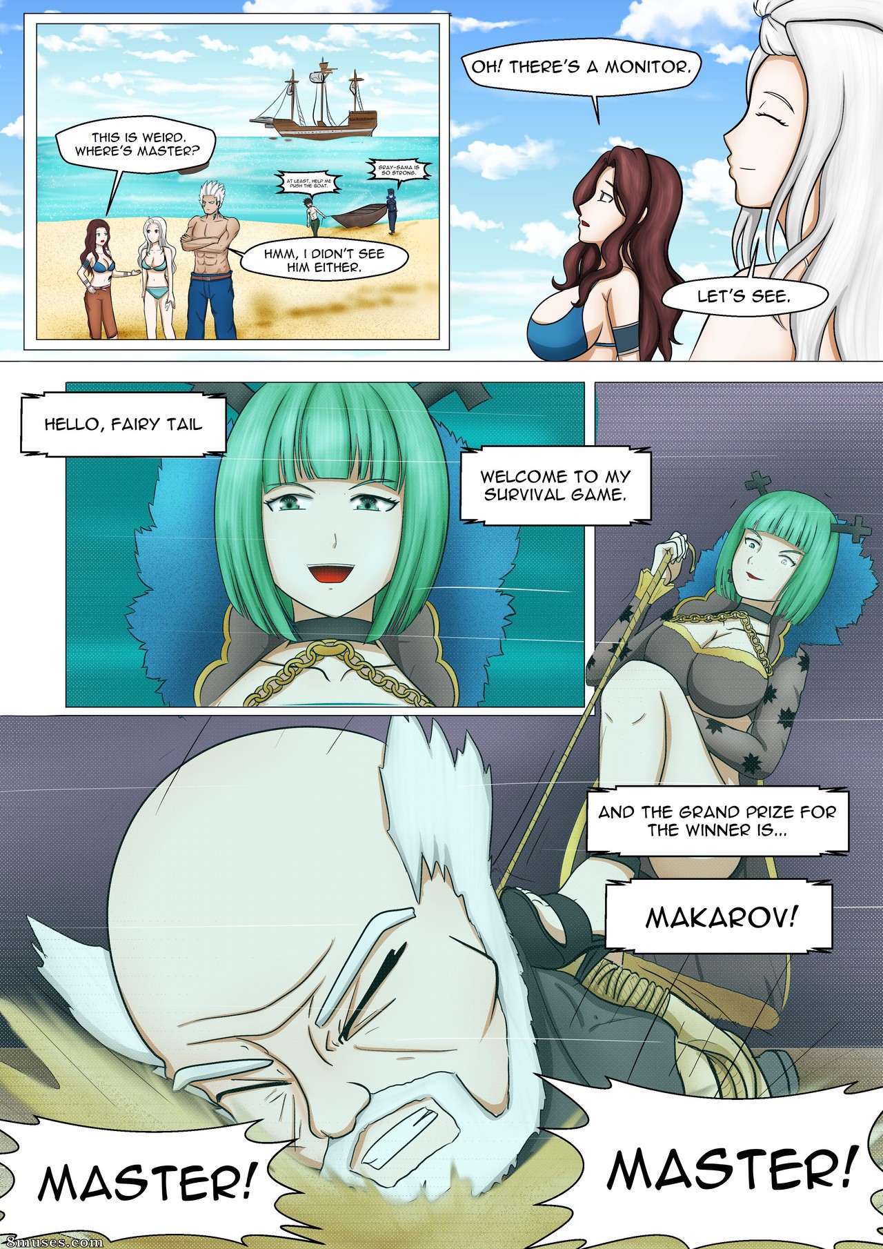 EscapeFromExpansion Comics - A Huger Game - Page 3