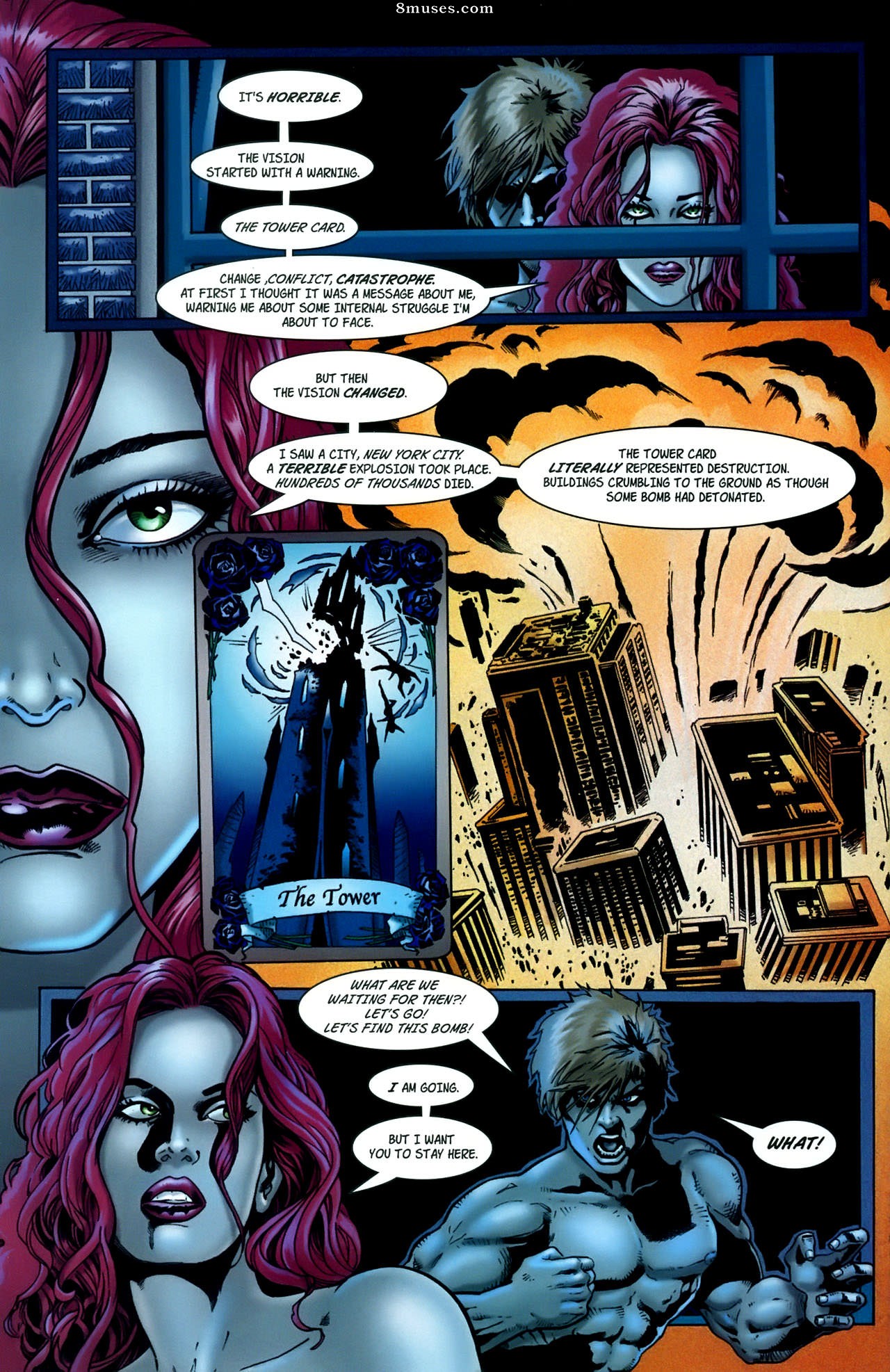 BroadSword Comics - Tarot - La sorcière de la rose noire 042 - Page 5