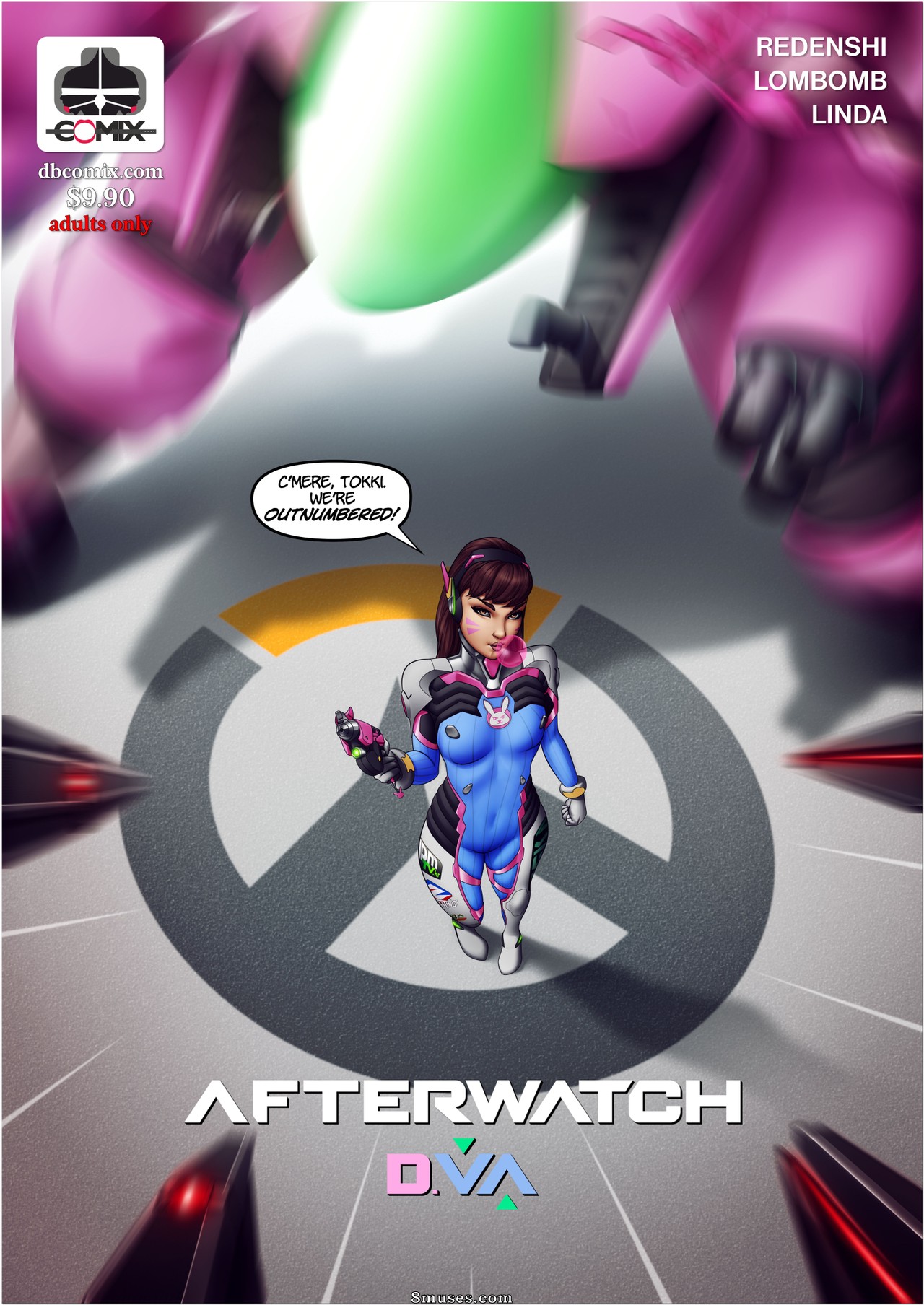 DBComix - Deviant Bondage Comics - Afterwatch D.Va - Page 1