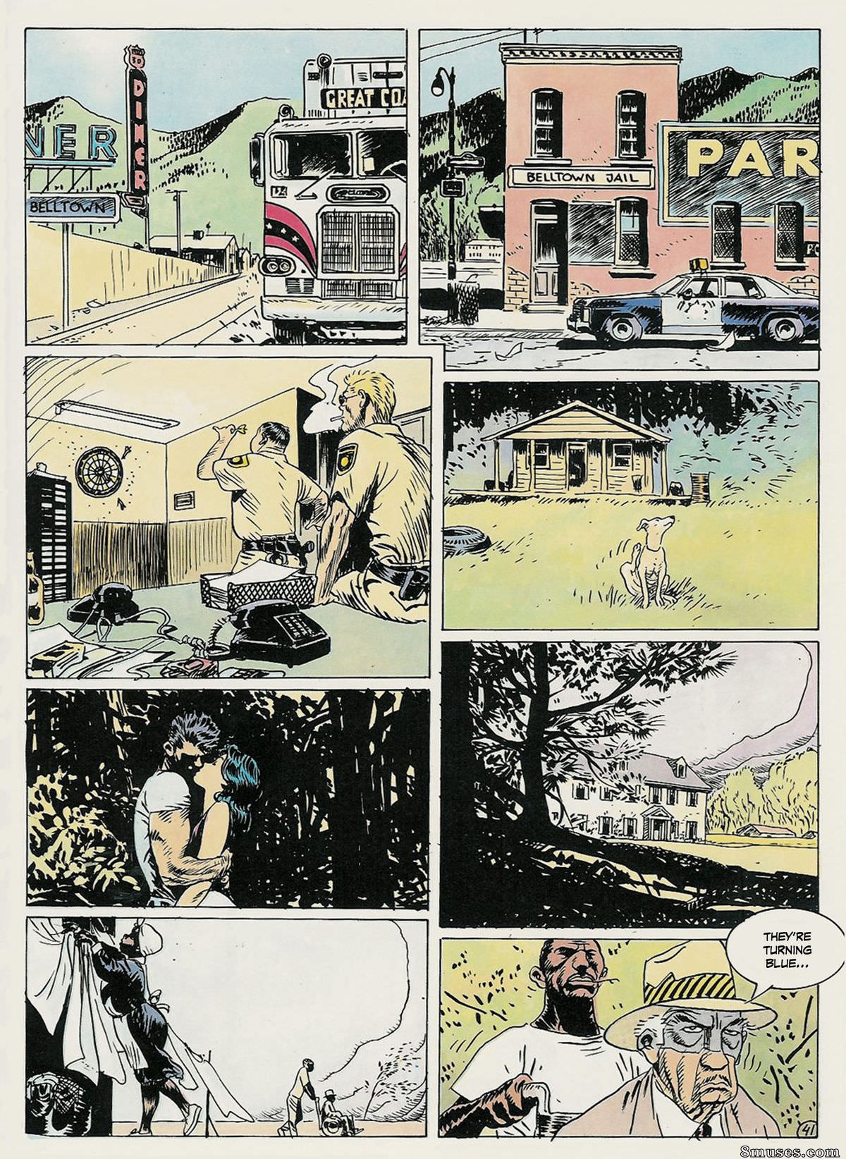 Jordi Bernet Comics - La nature de la bête - Page 44