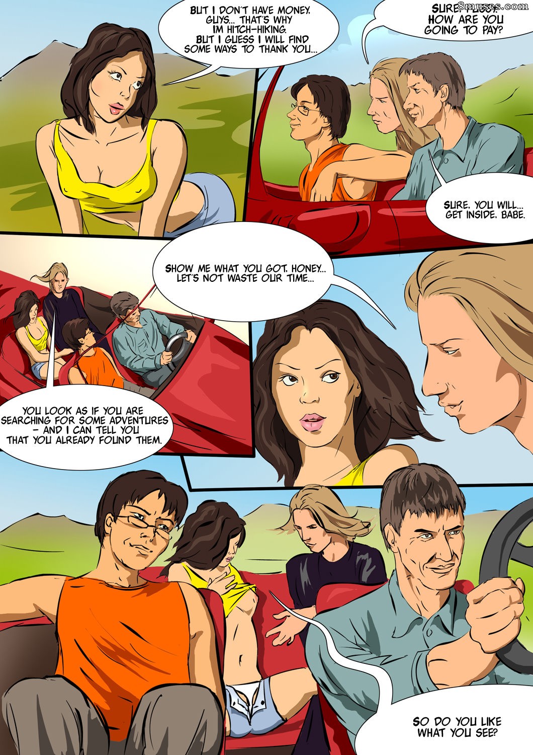 AdultComicsClub.com Collection - Fille auto-stoppeuse perverse - Page 2