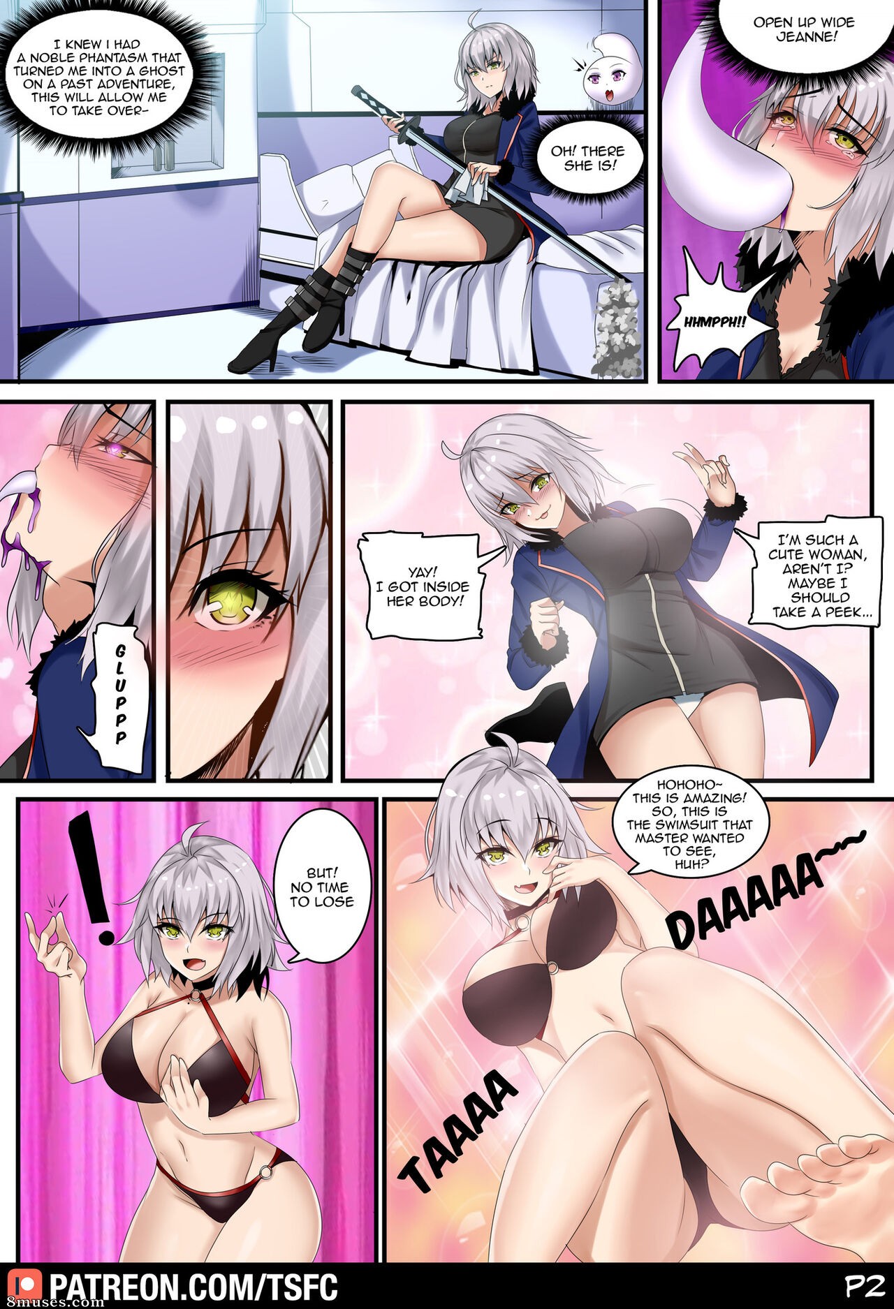 TSFC Comics - Posesión de Jeanne Alter - Página 2