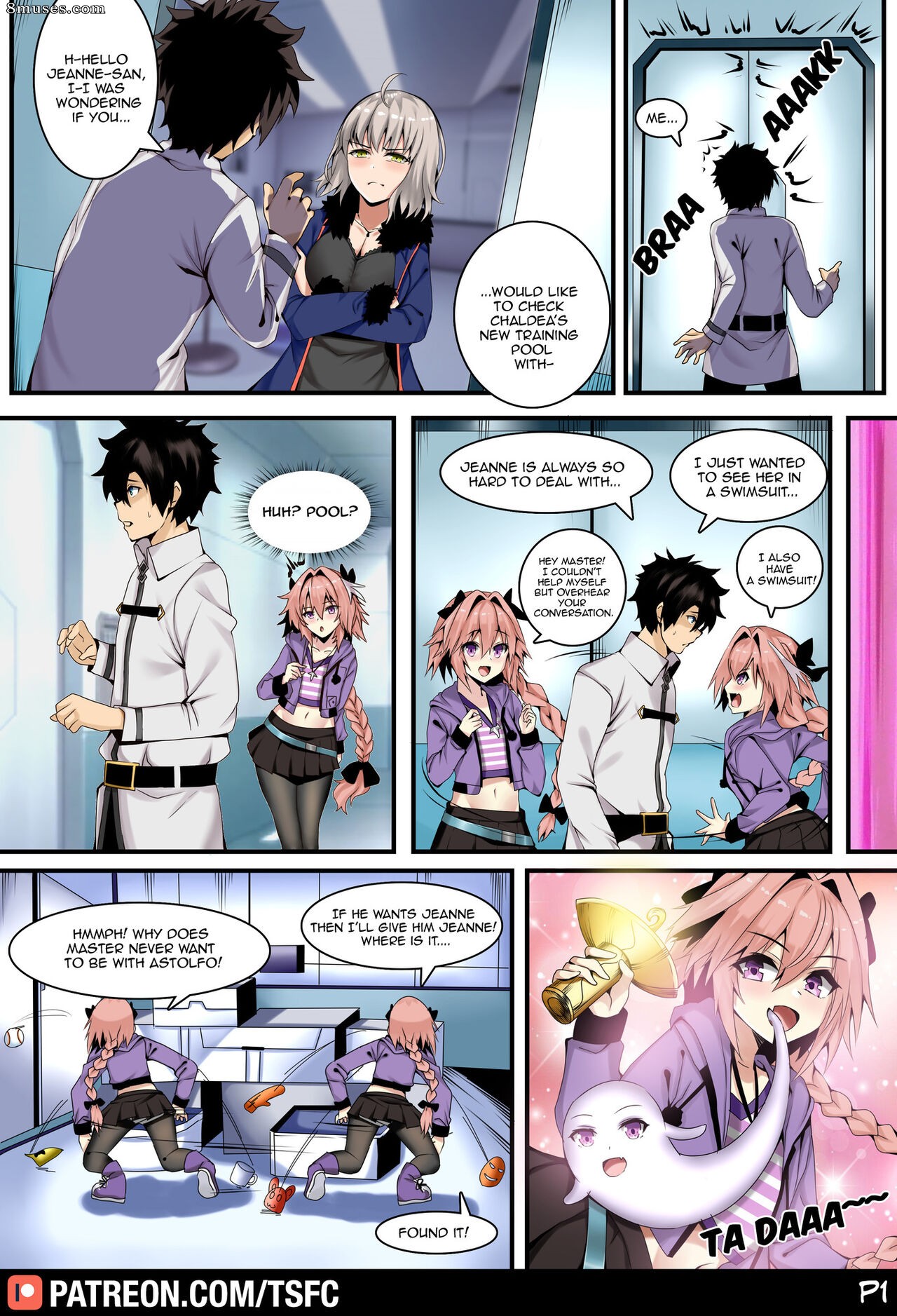 TSFC Comics - Posesión de Jeanne Alter - Página 1