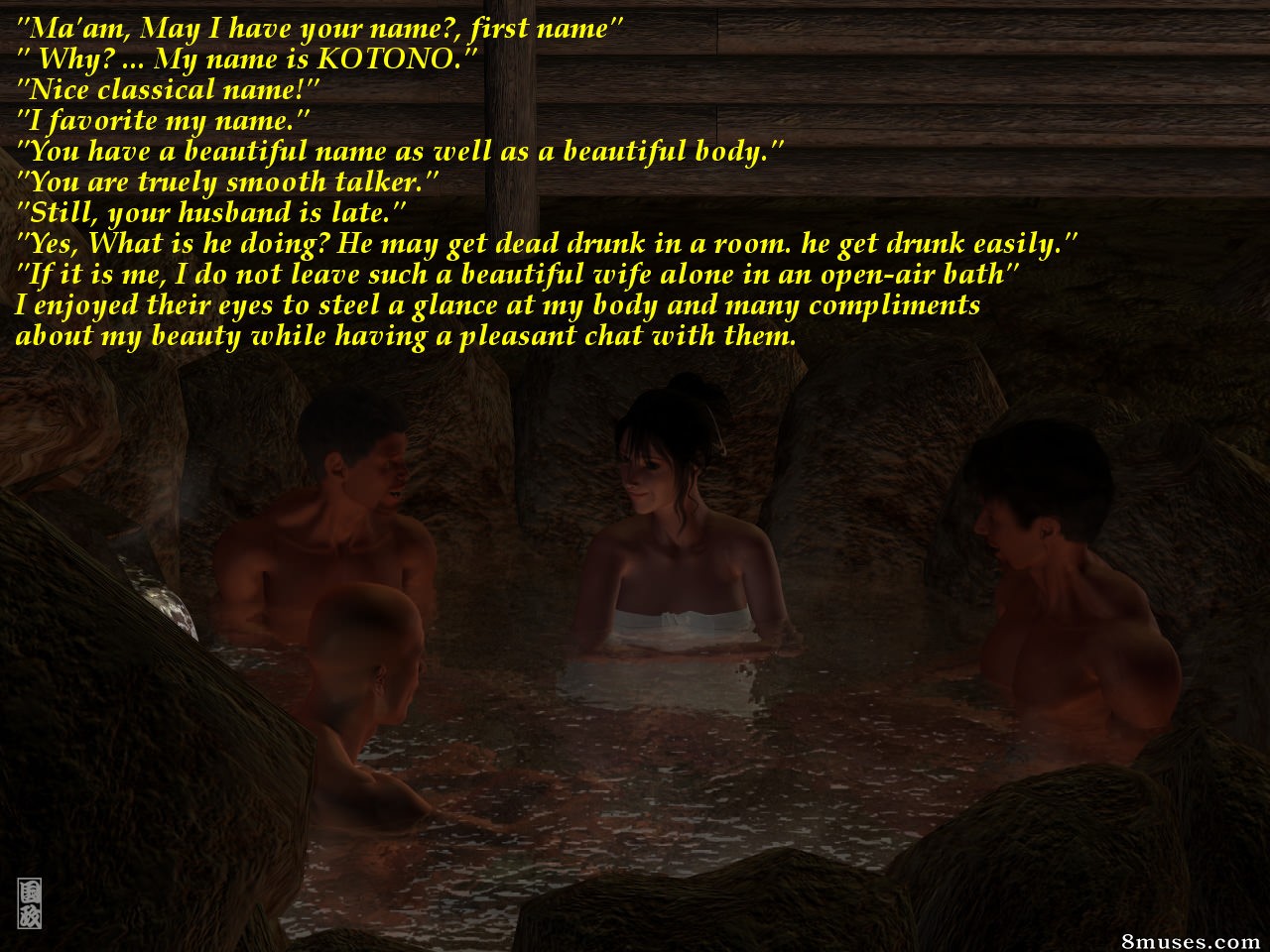 Kunimasa - Open-Air Bath - Page 5