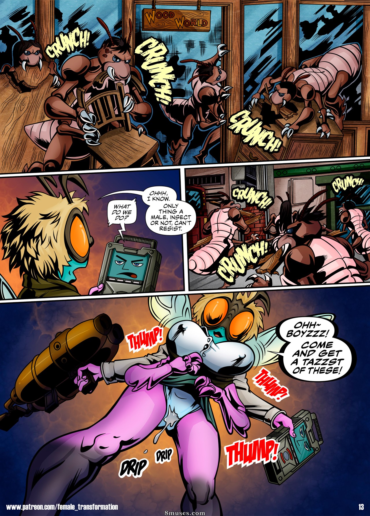 Locofuria Comics - Attack of the Fly - Page 16