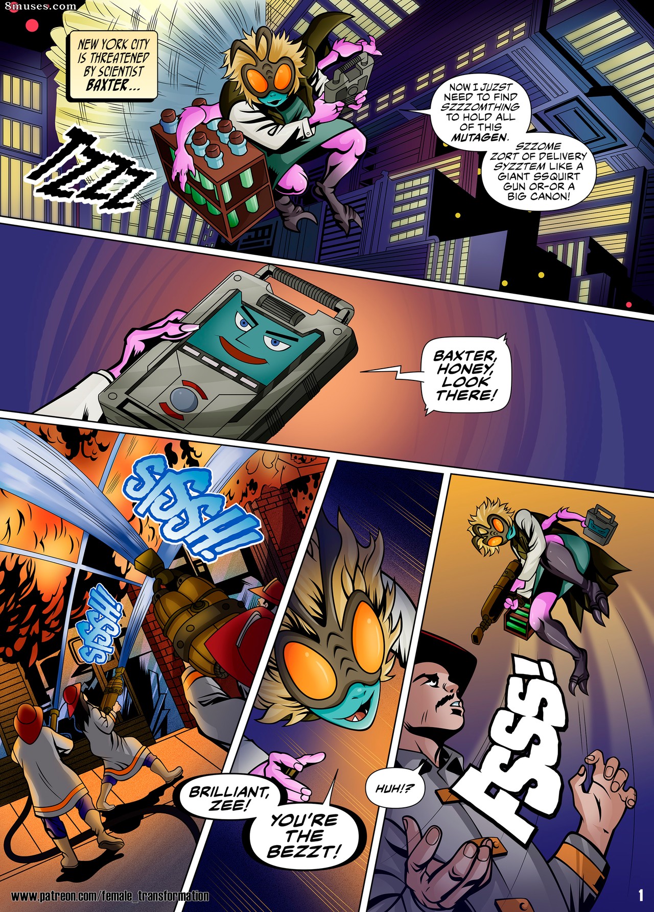 Locofuria Comics - Attack of the Fly - Page 4