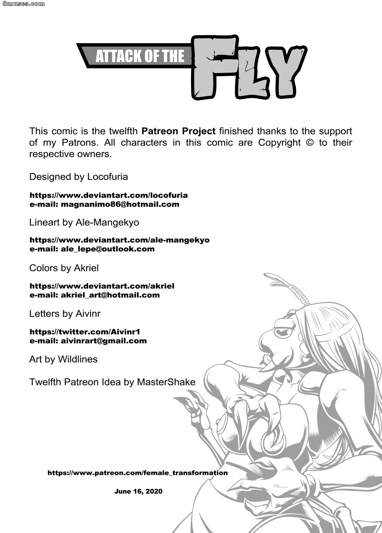 Locofuria Comics - Attack of the Fly - Page 3
