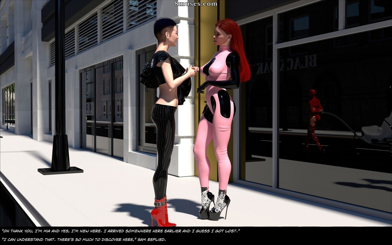 3DFetishComics - LatexCity - Page 161