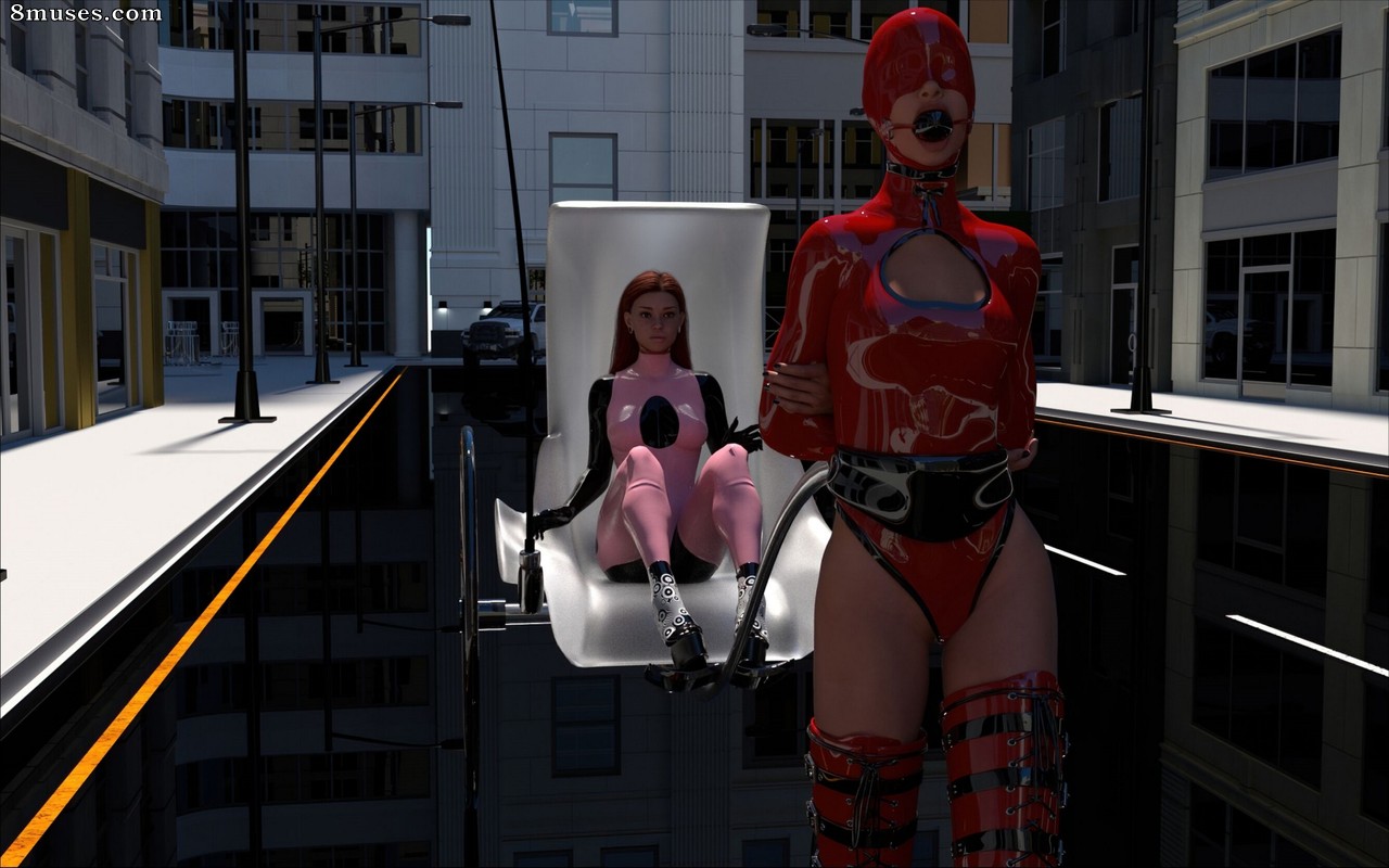 3DFetishComics - Ciudad de látex - Página 166