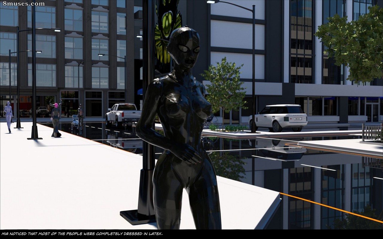 3DFetishComics - LatexCity - Page 158