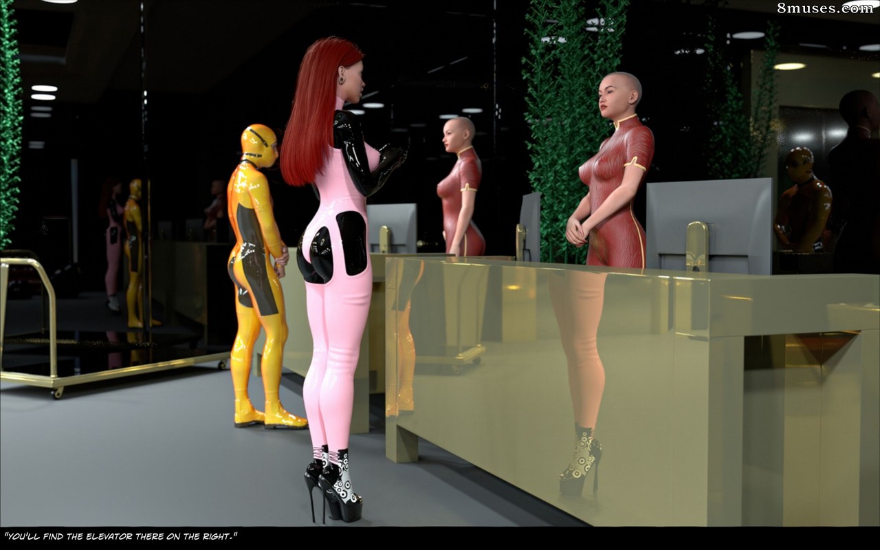 3DFetishComics - LatexCity - Page 208