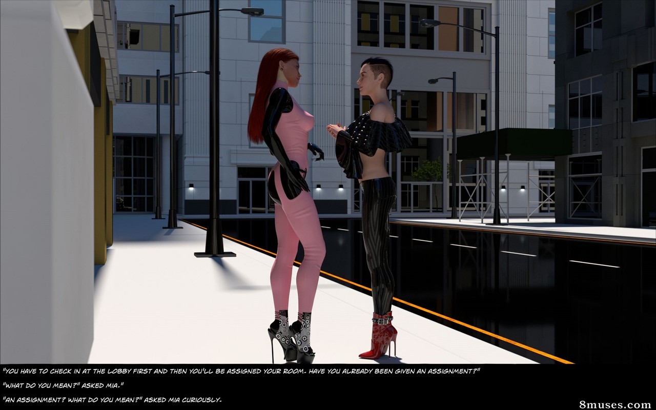 3DFetishComics - LatexCity - Page 162