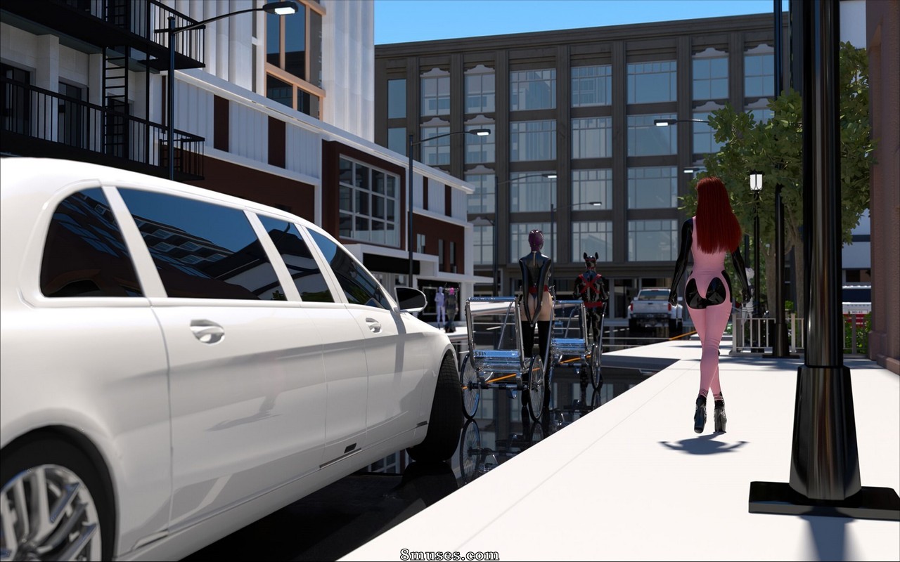 3DFetishComics - LatexCity - Page 156