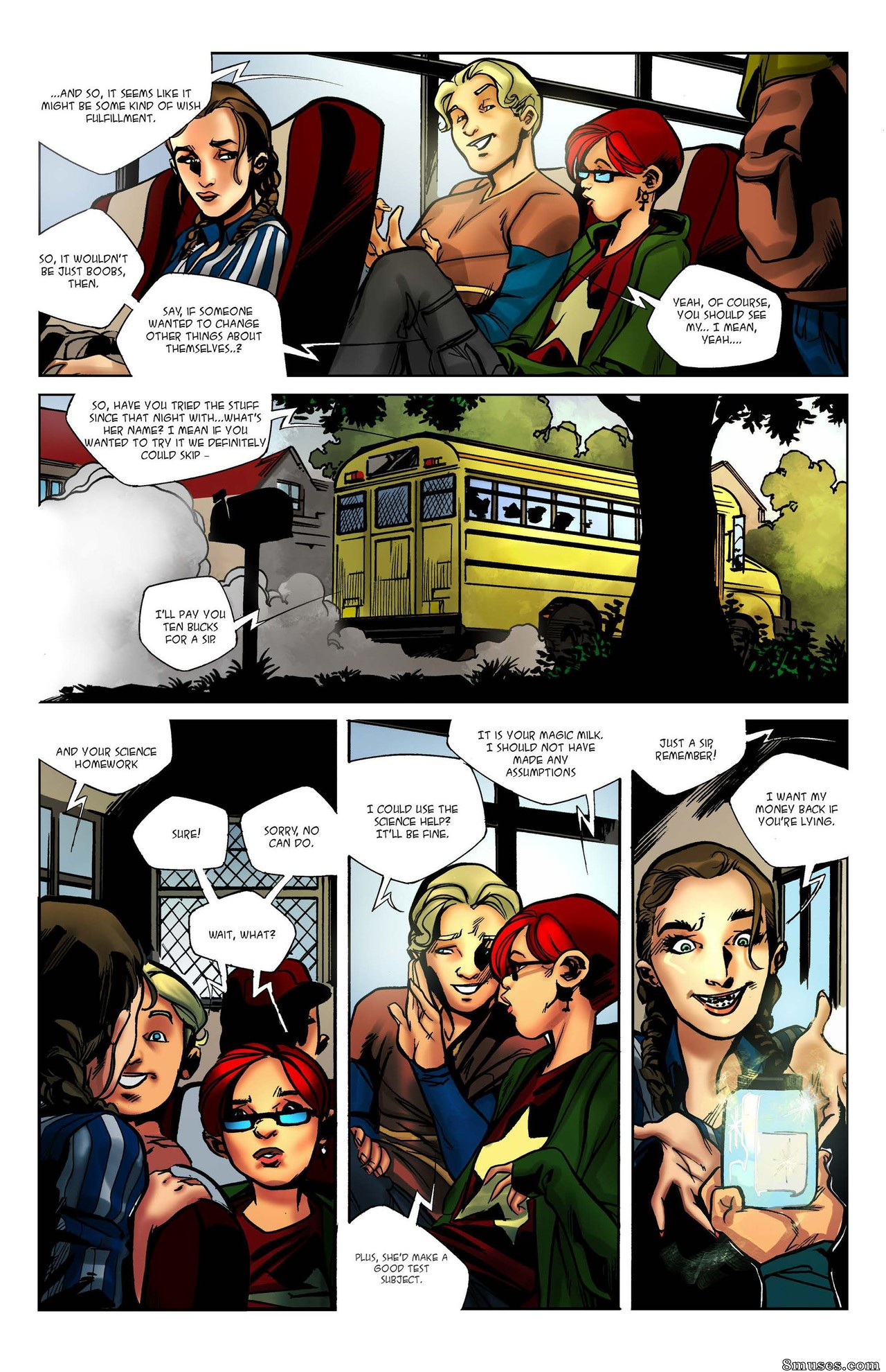 BE Story Club Comics - Conto de fadas - Página 48