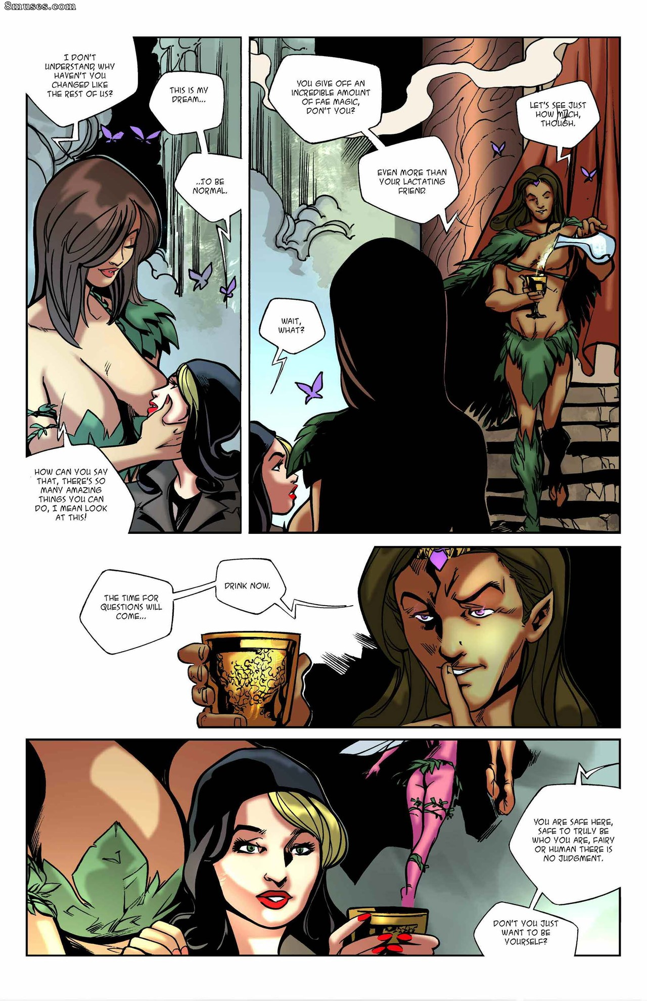 BE Story Club Comics - Conto de fadas - Página 40