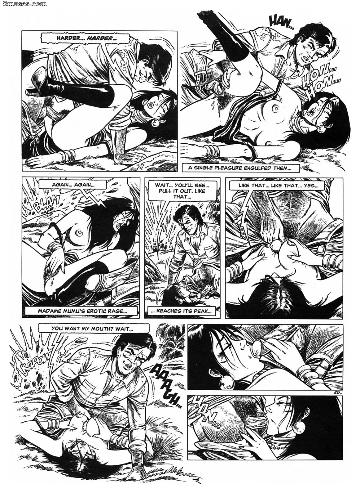 Romances gráficos - Noites quentes em Rangum - Página 58
