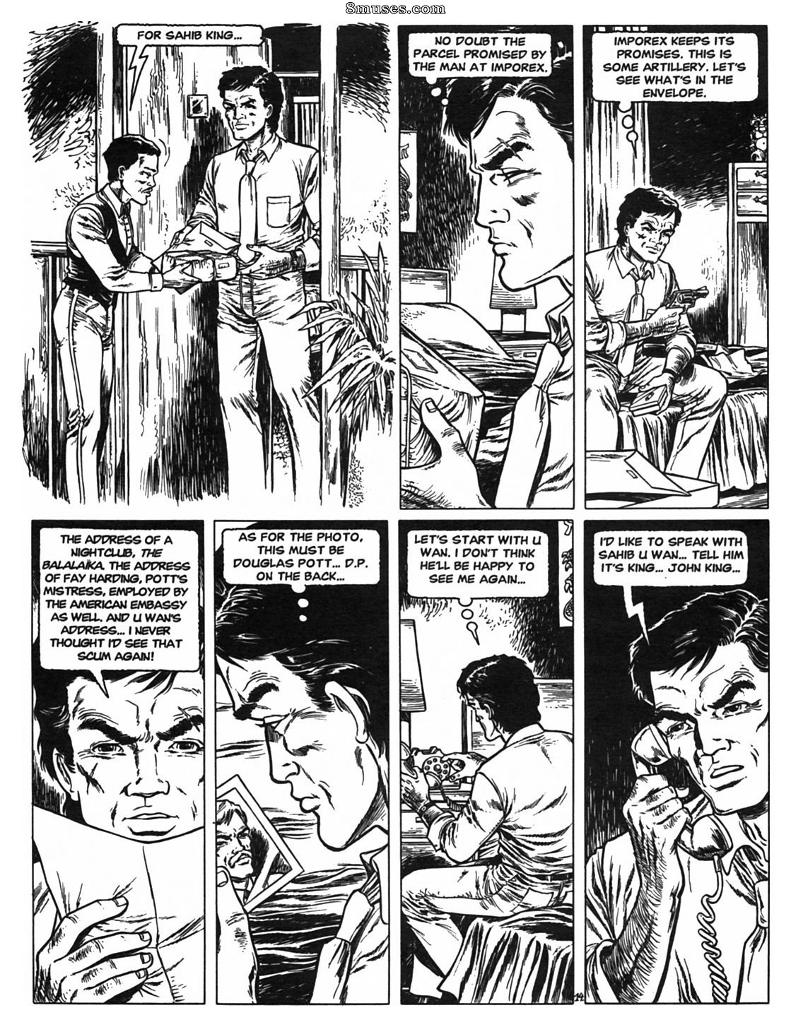 Romances gráficos - Noites quentes em Rangum - Página 20