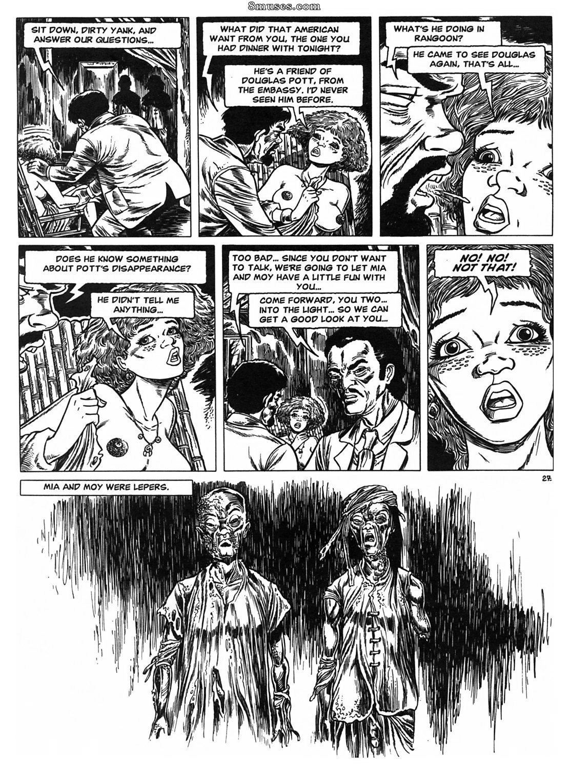 Romances gráficos - Noites quentes em Rangum - Página 34
