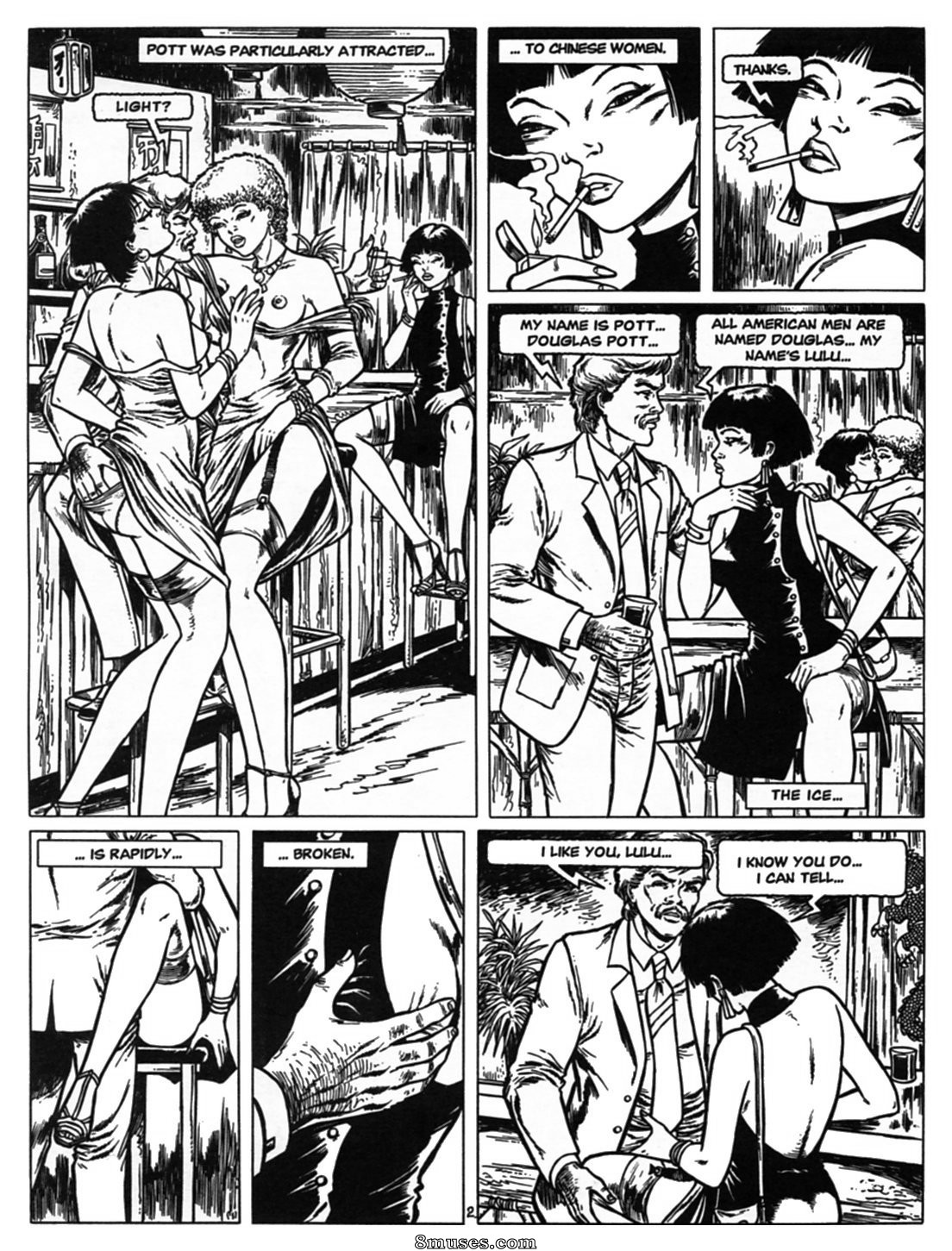 Romances gráficos - Noites quentes em Rangum - Página 8