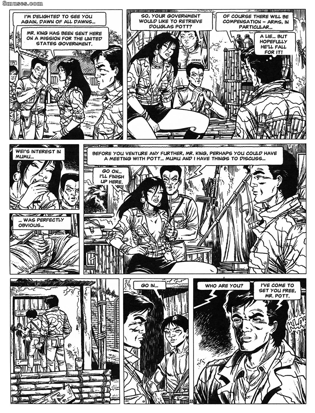 Romances gráficos - Noites quentes em Rangum - Página 61