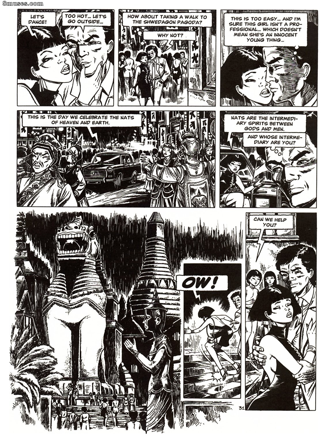 Romances gráficos - Noites quentes em Rangum - Página 38