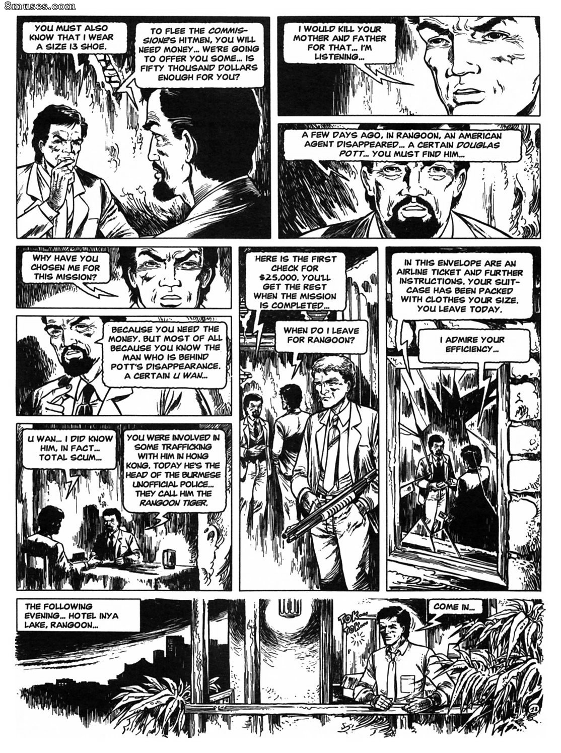 Novelas gráficas - Noches calientes en Rangún - Página 19